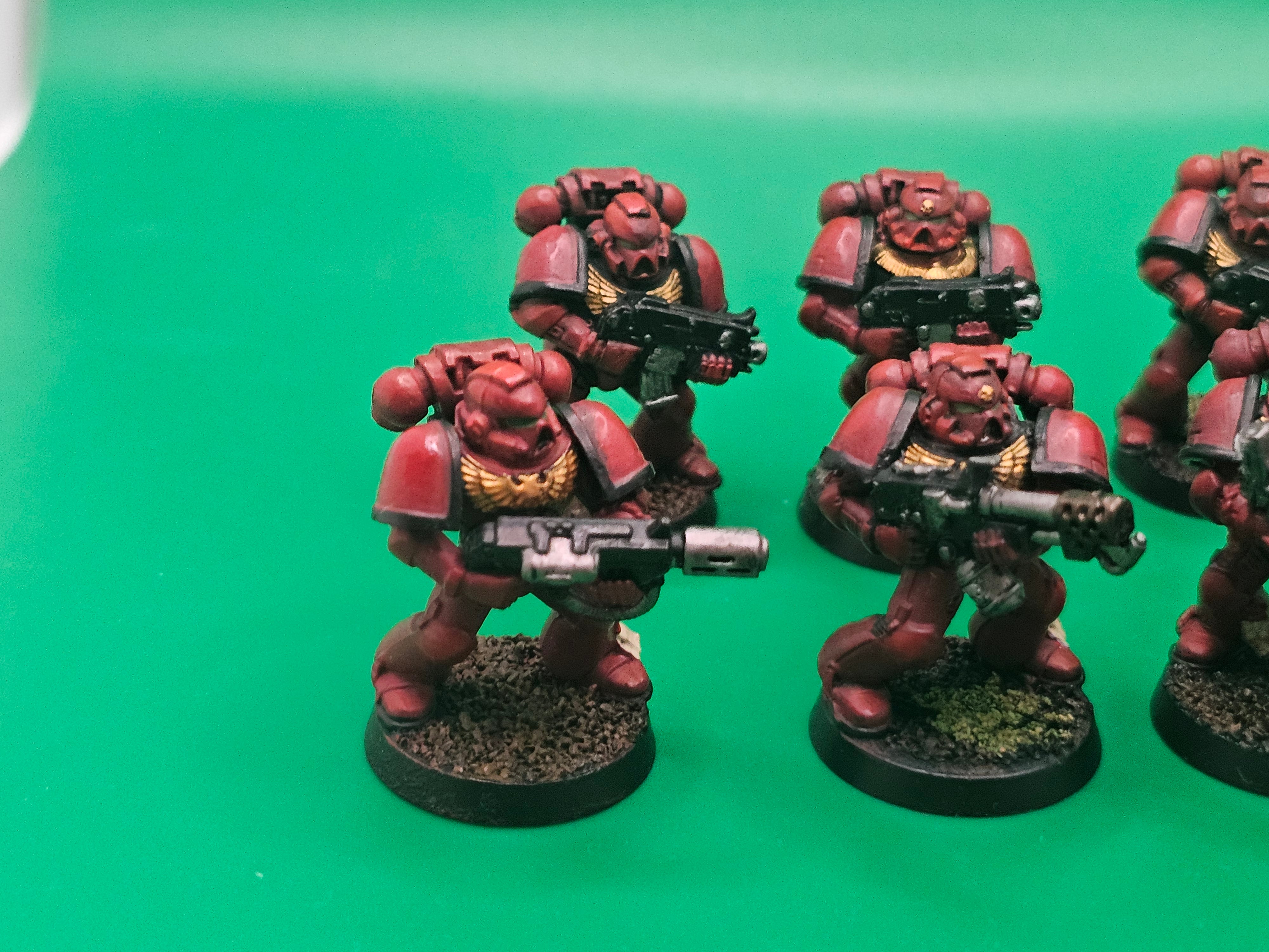 Warhammer 40k Space Marine Tactical Squad