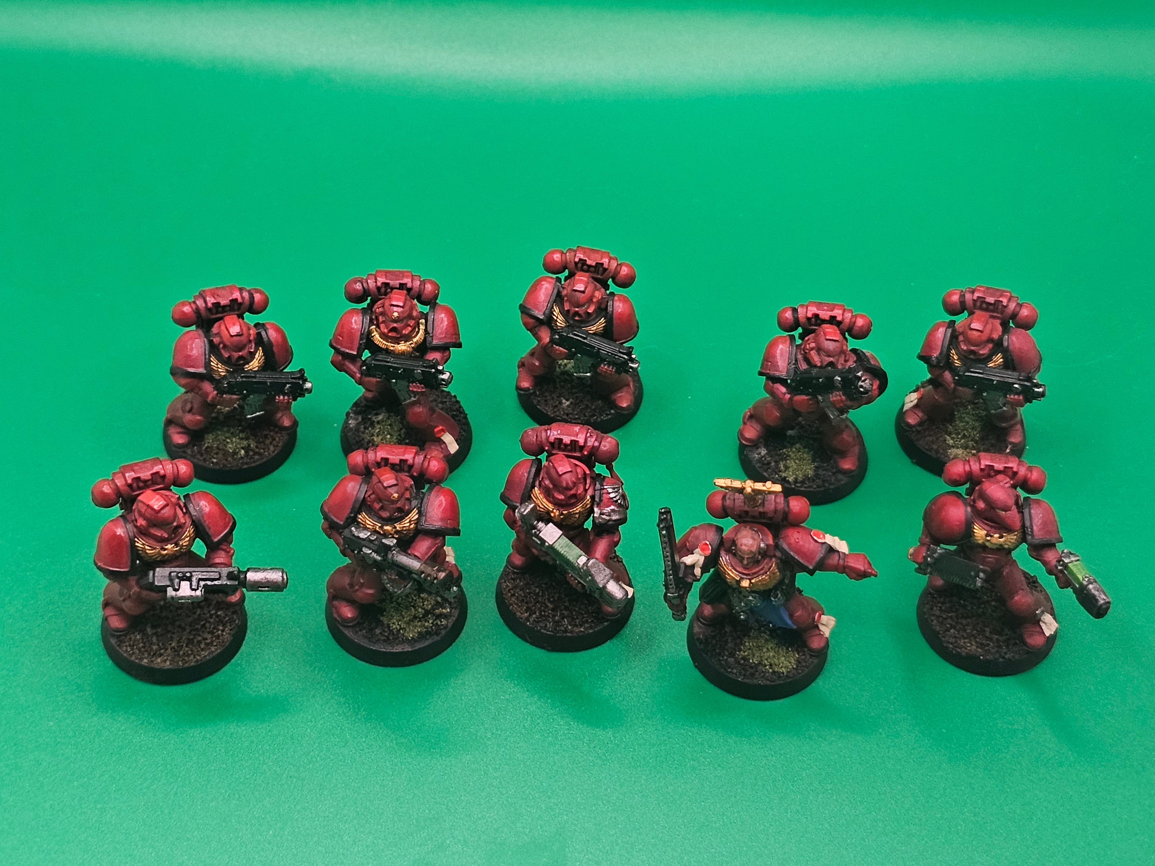 Warhammer 40k Space Marine Tactical Squad