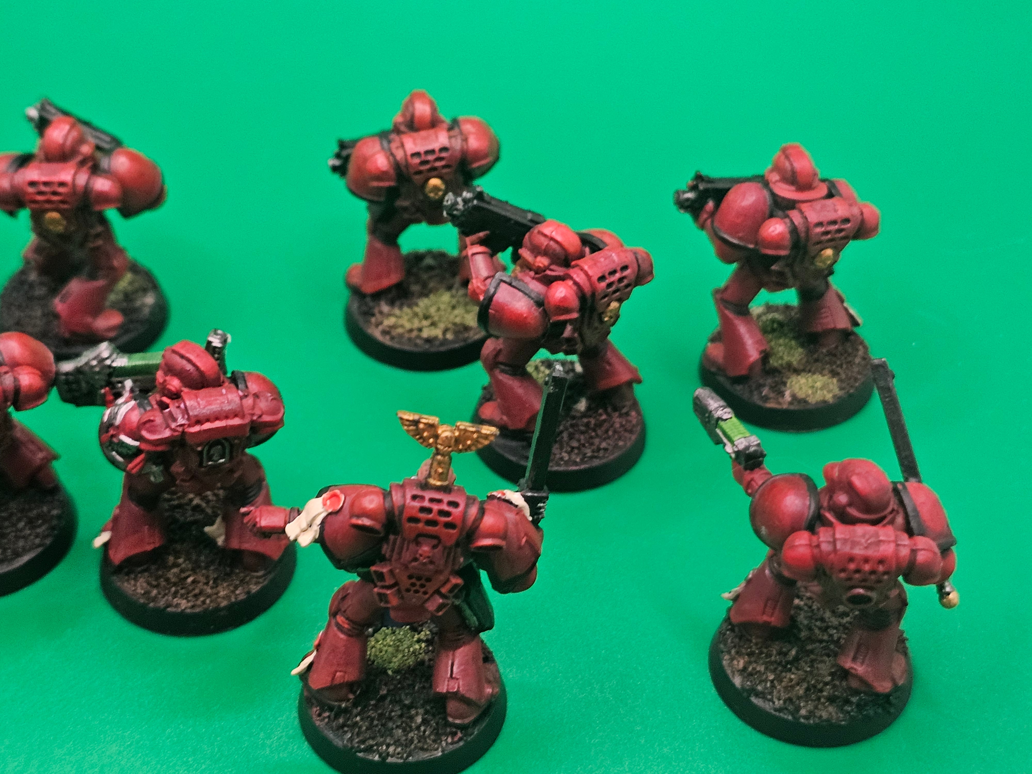 Warhammer 40k Space Marine Tactical Squad