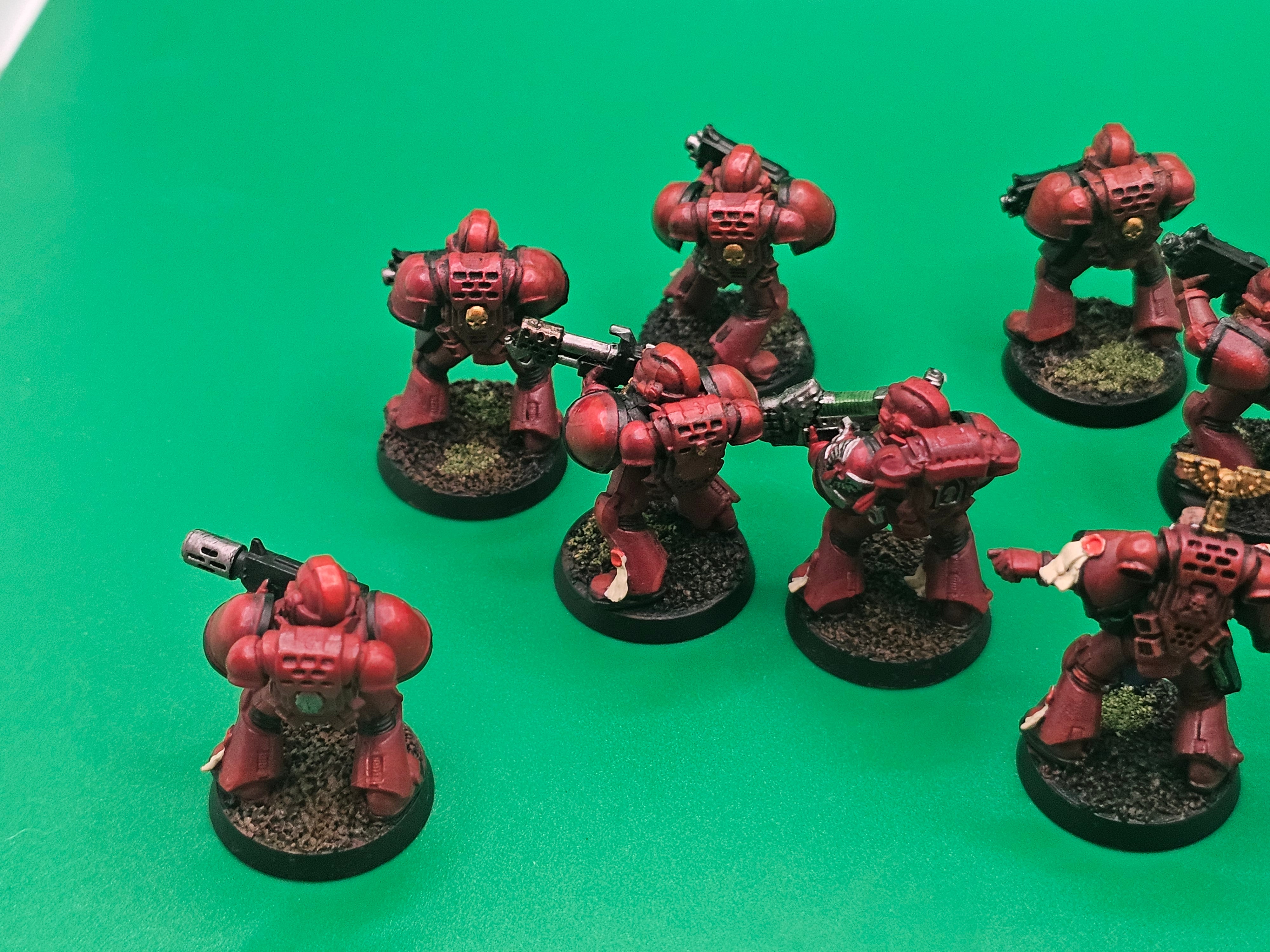Warhammer 40k Space Marine Tactical Squad