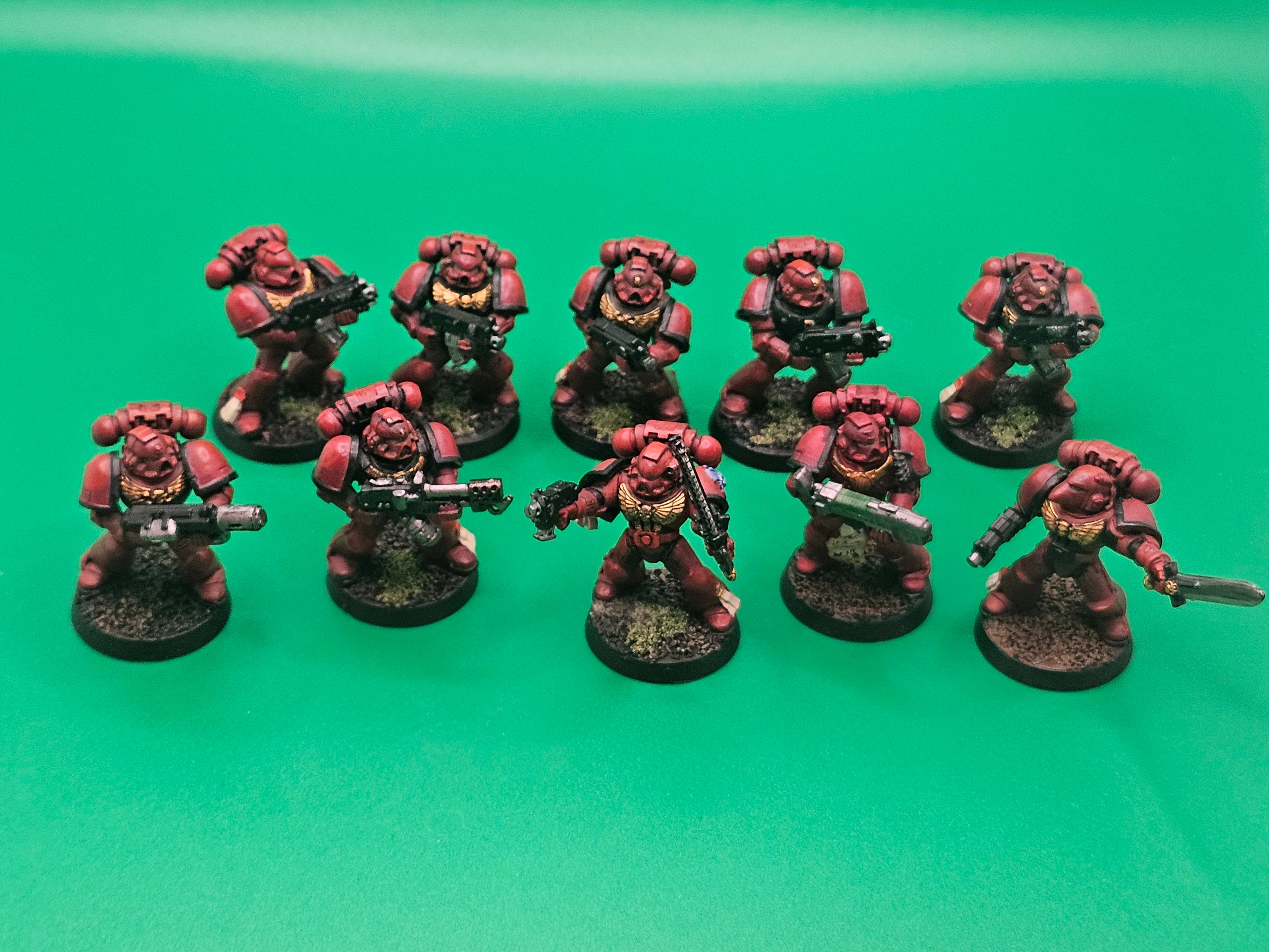 Warhammer 40k Space Marine Tactical Squad