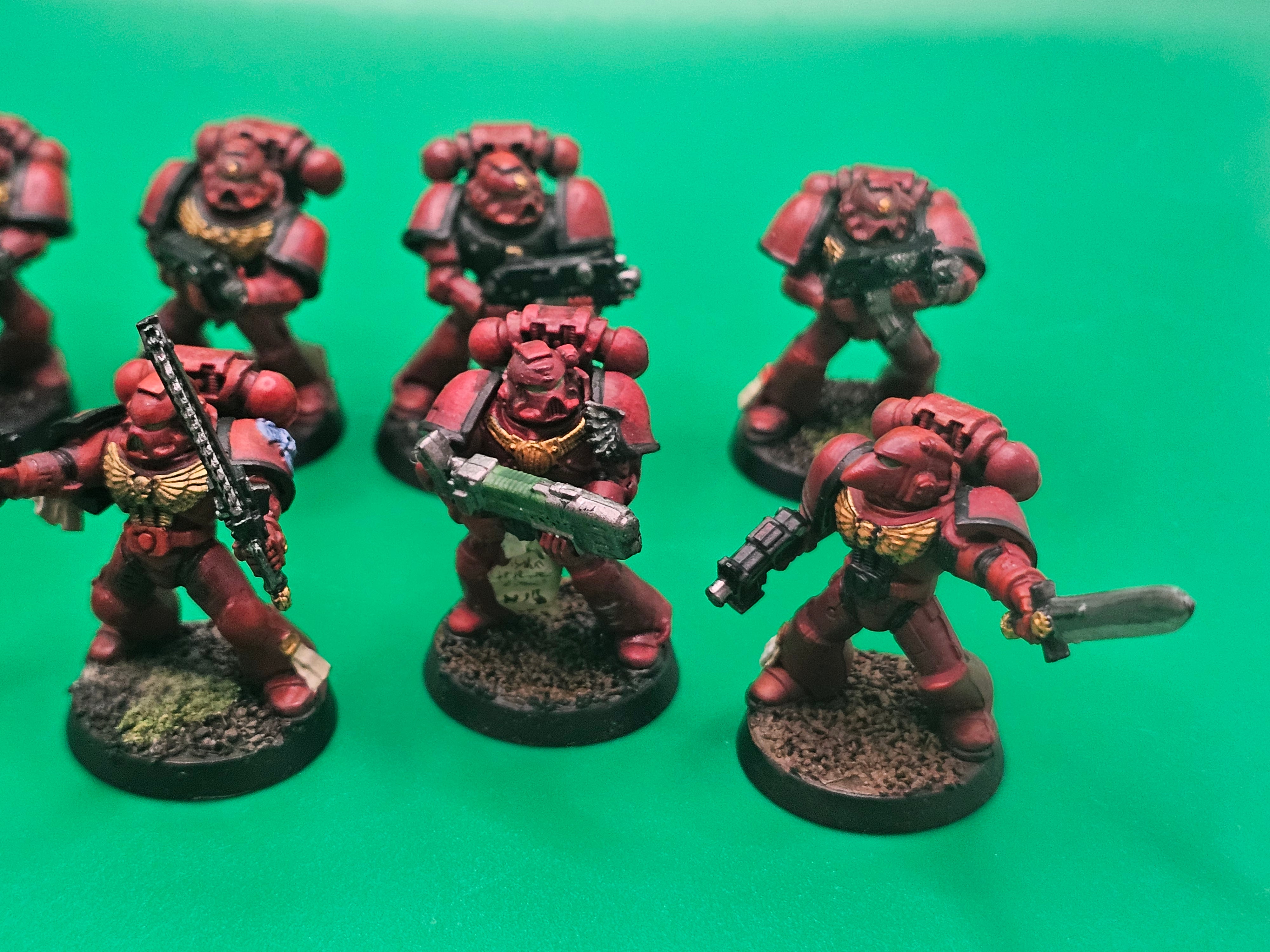 Warhammer 40k Space Marine Tactical Squad
