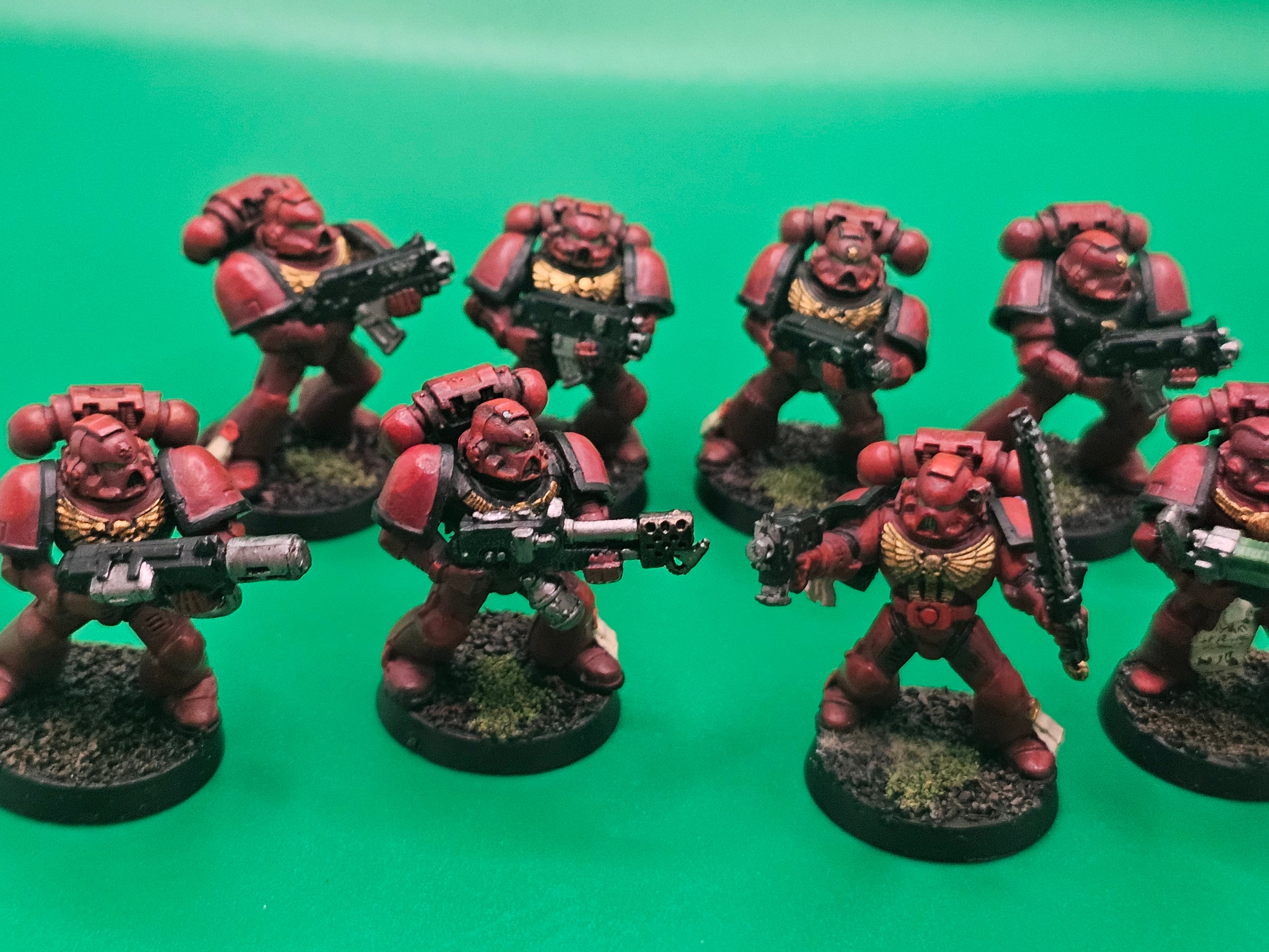 Warhammer 40k Space Marine Tactical Squad