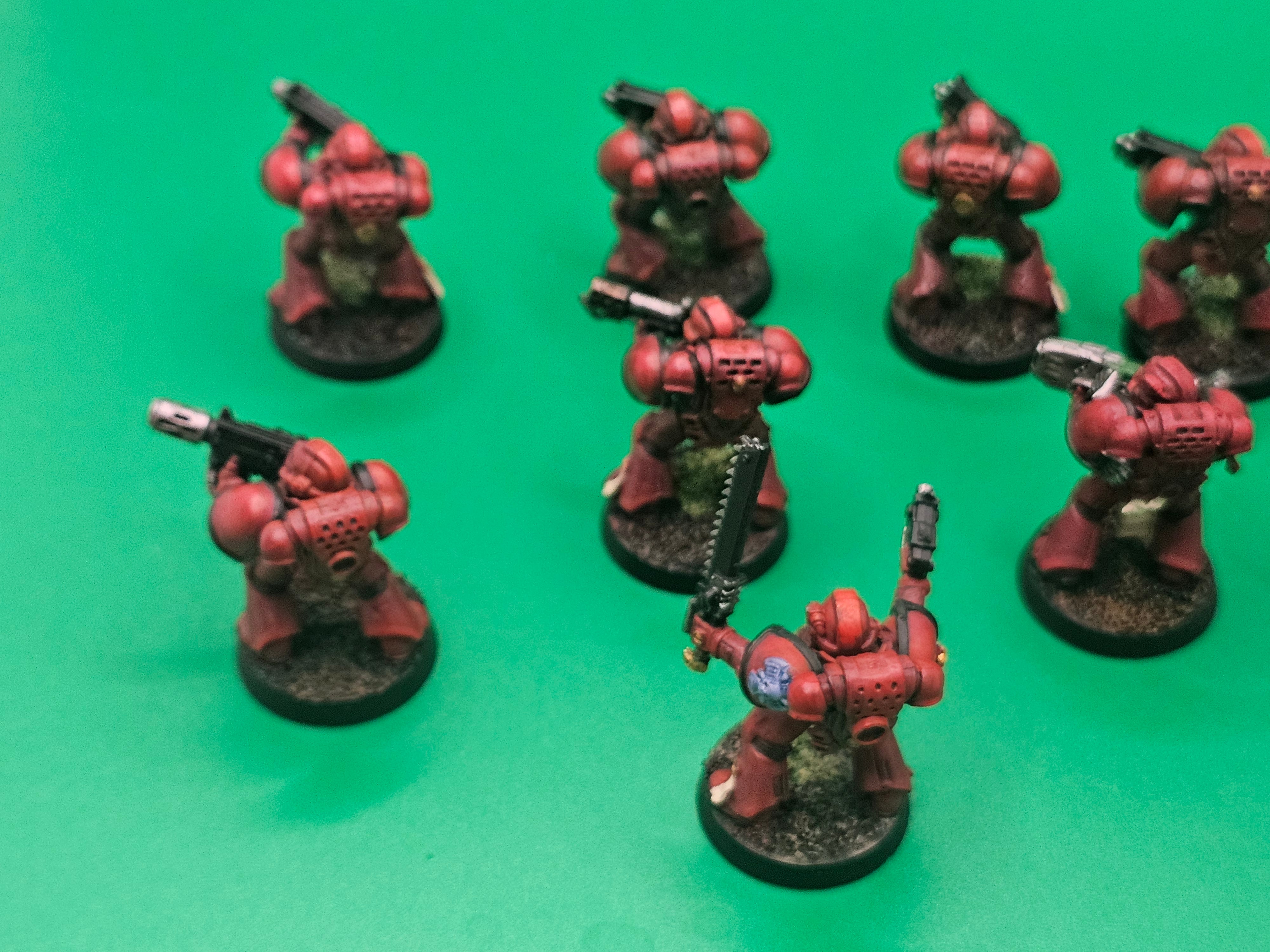 Warhammer 40k Space Marine Tactical Squad