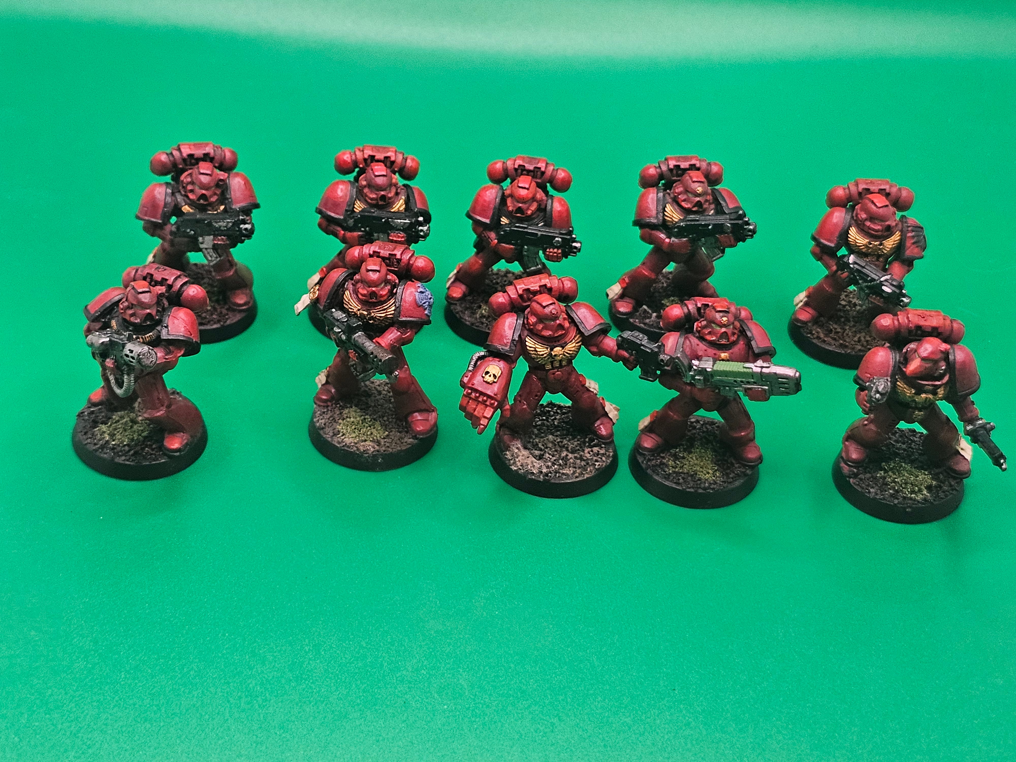 Warhammer 40k Space Marine Tactical Squad