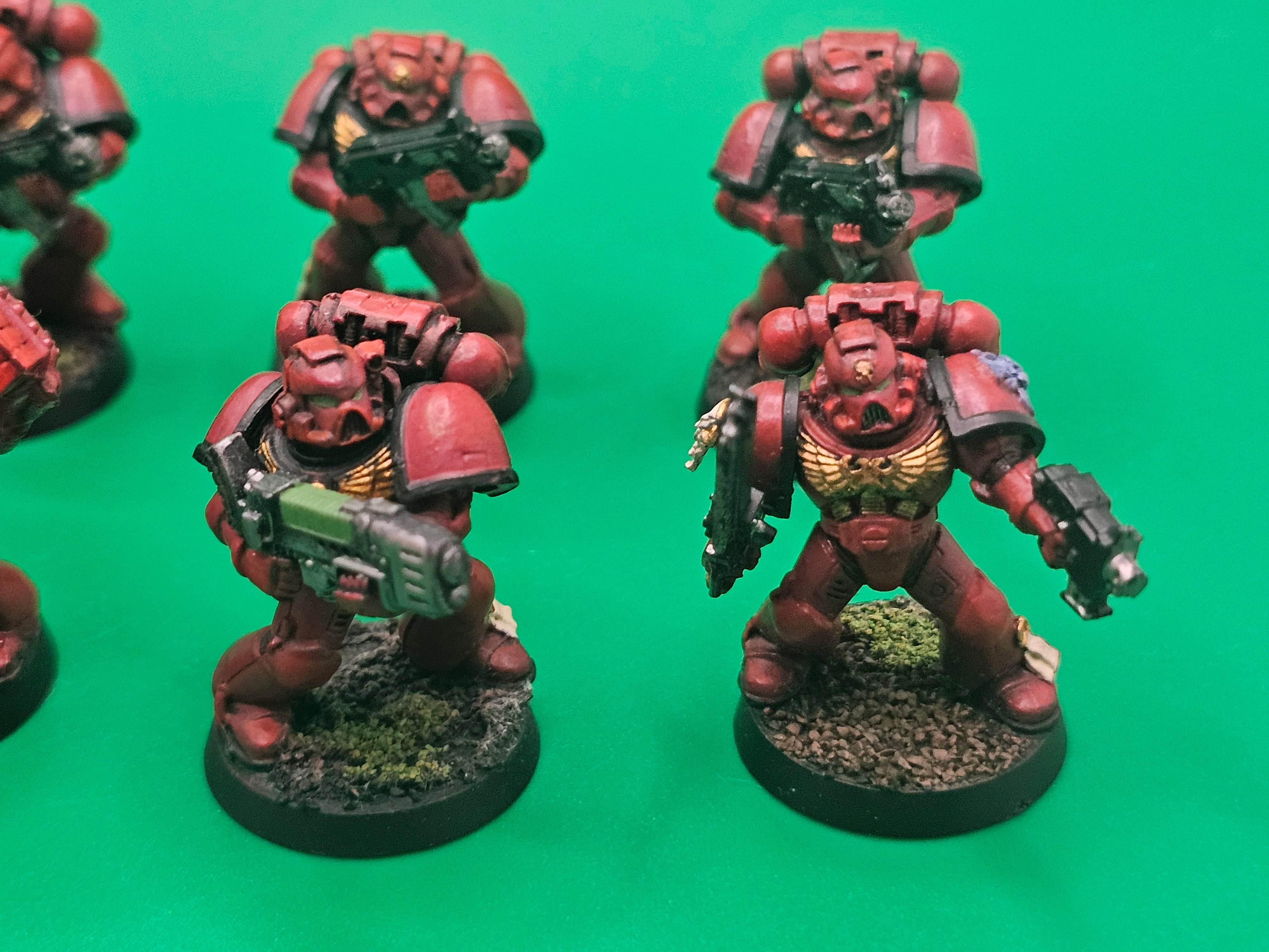 Warhammer 40k Space Marine Tactical Squad