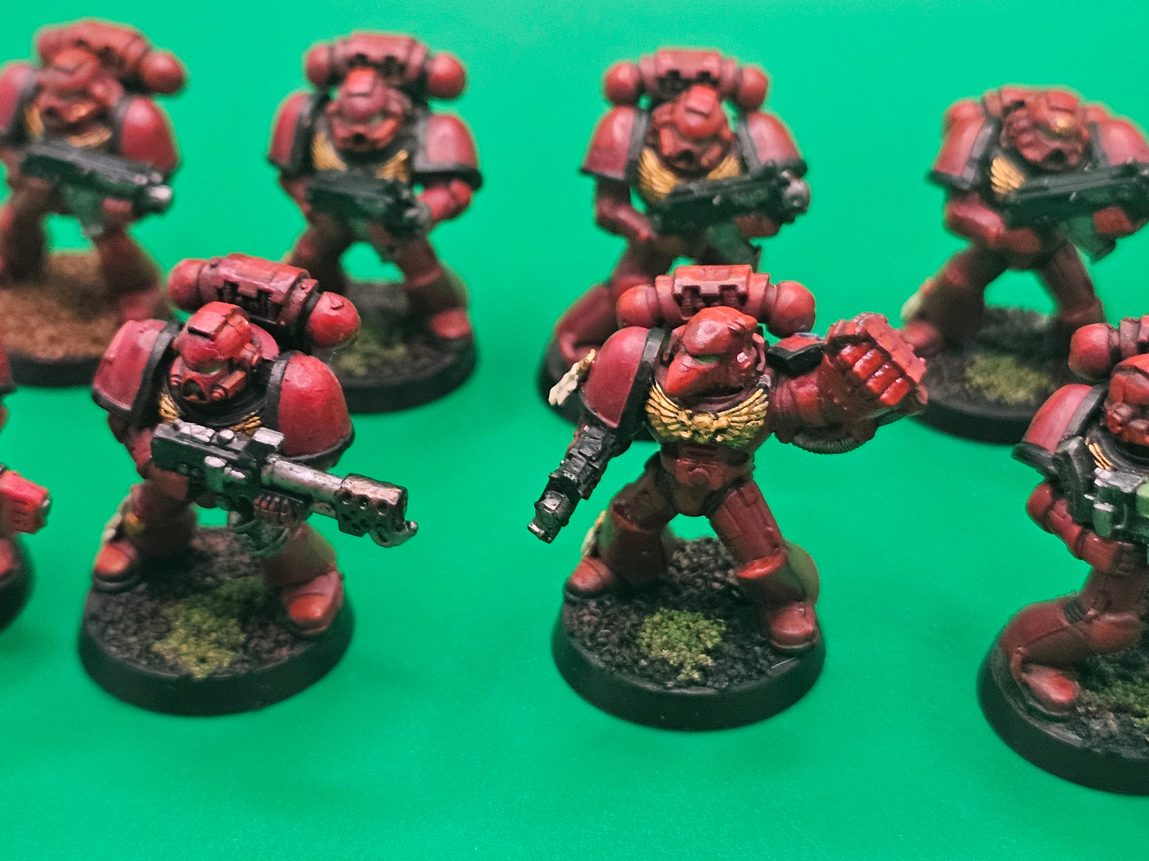 Warhammer 40k Space Marine Tactical Squad