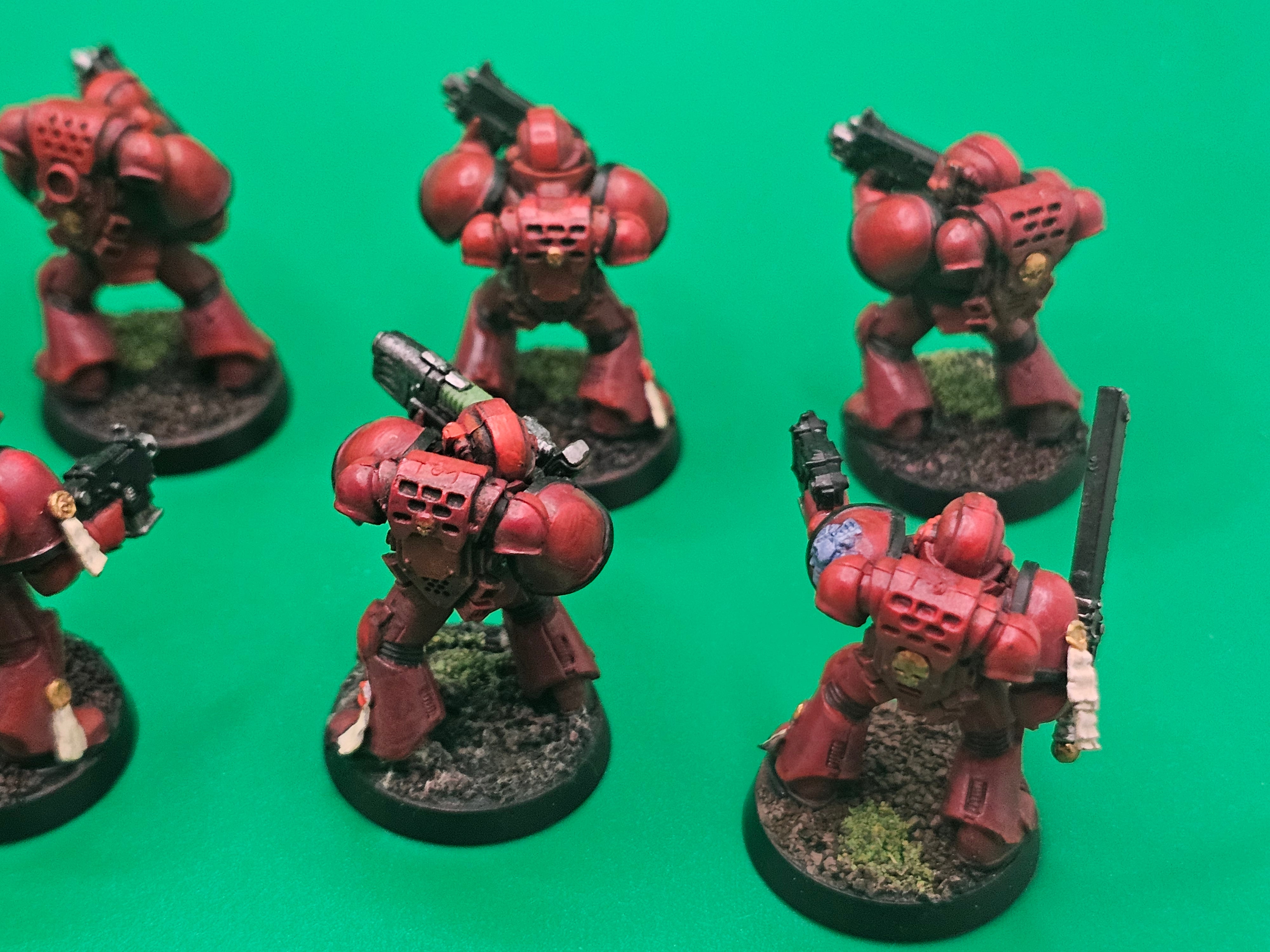 Warhammer 40k Space Marine Tactical Squad