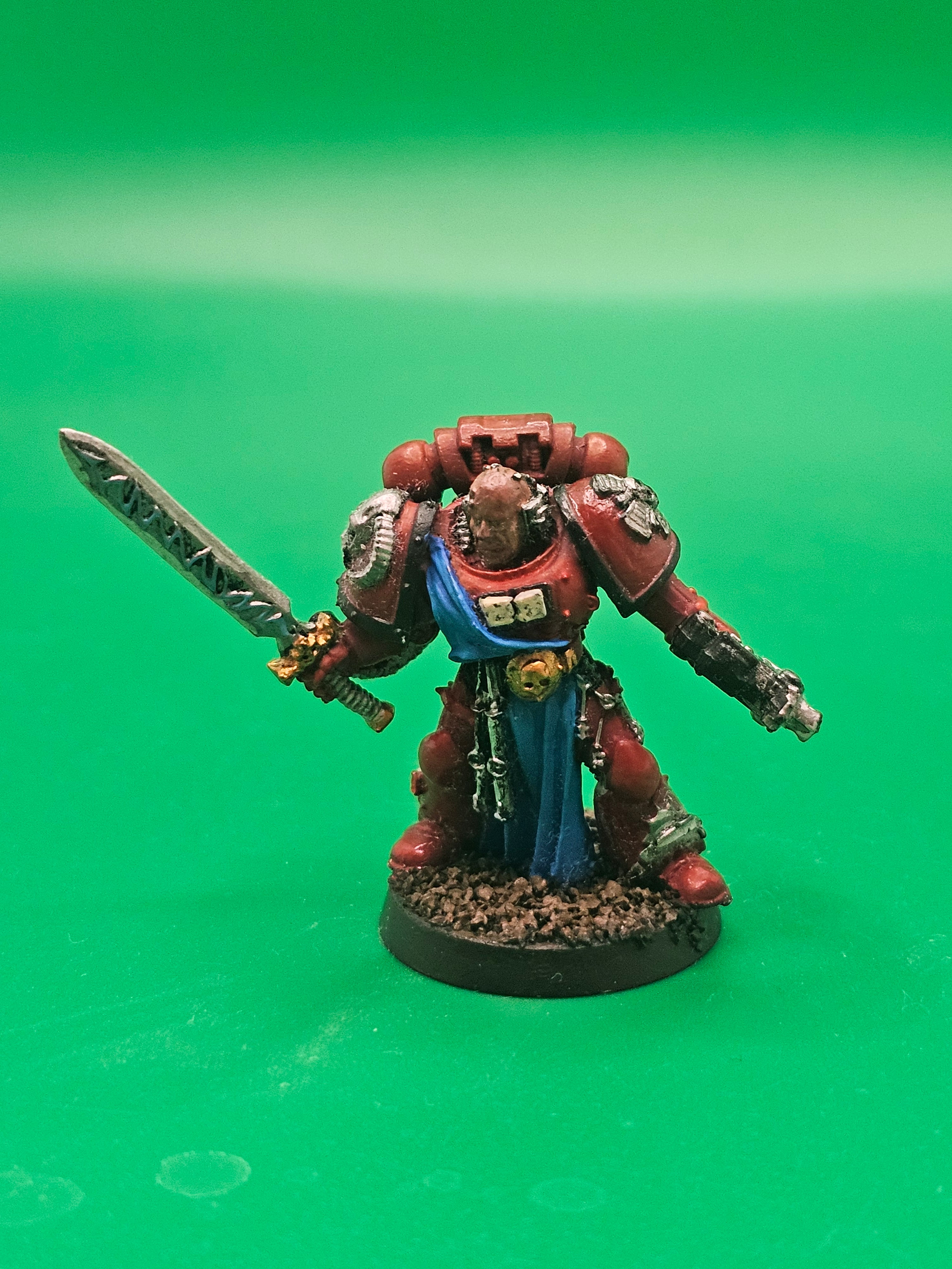 Warhammer 40k Space Marine Librarian Metal
