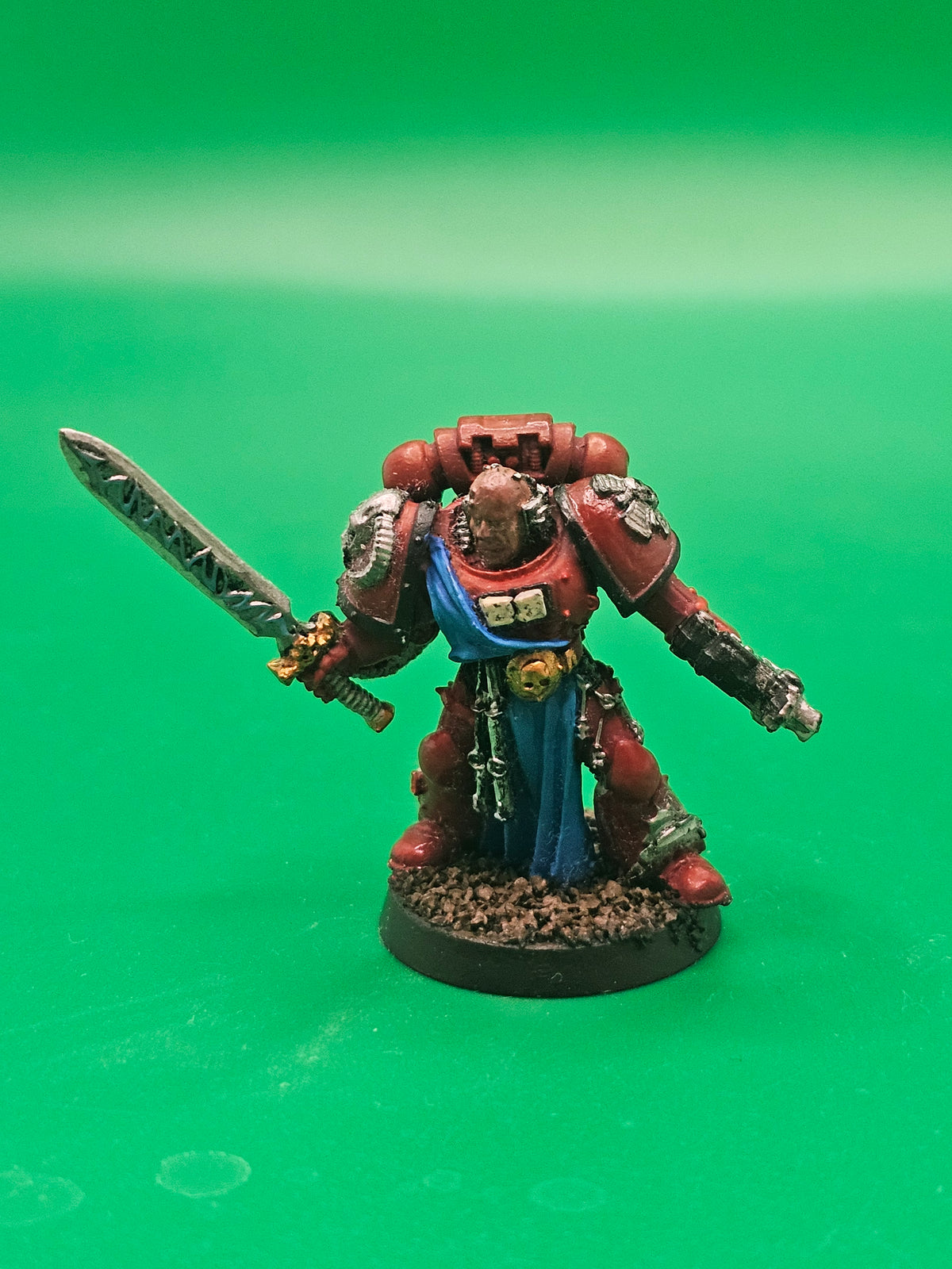 Warhammer 40k Space Marine Librarian Metal