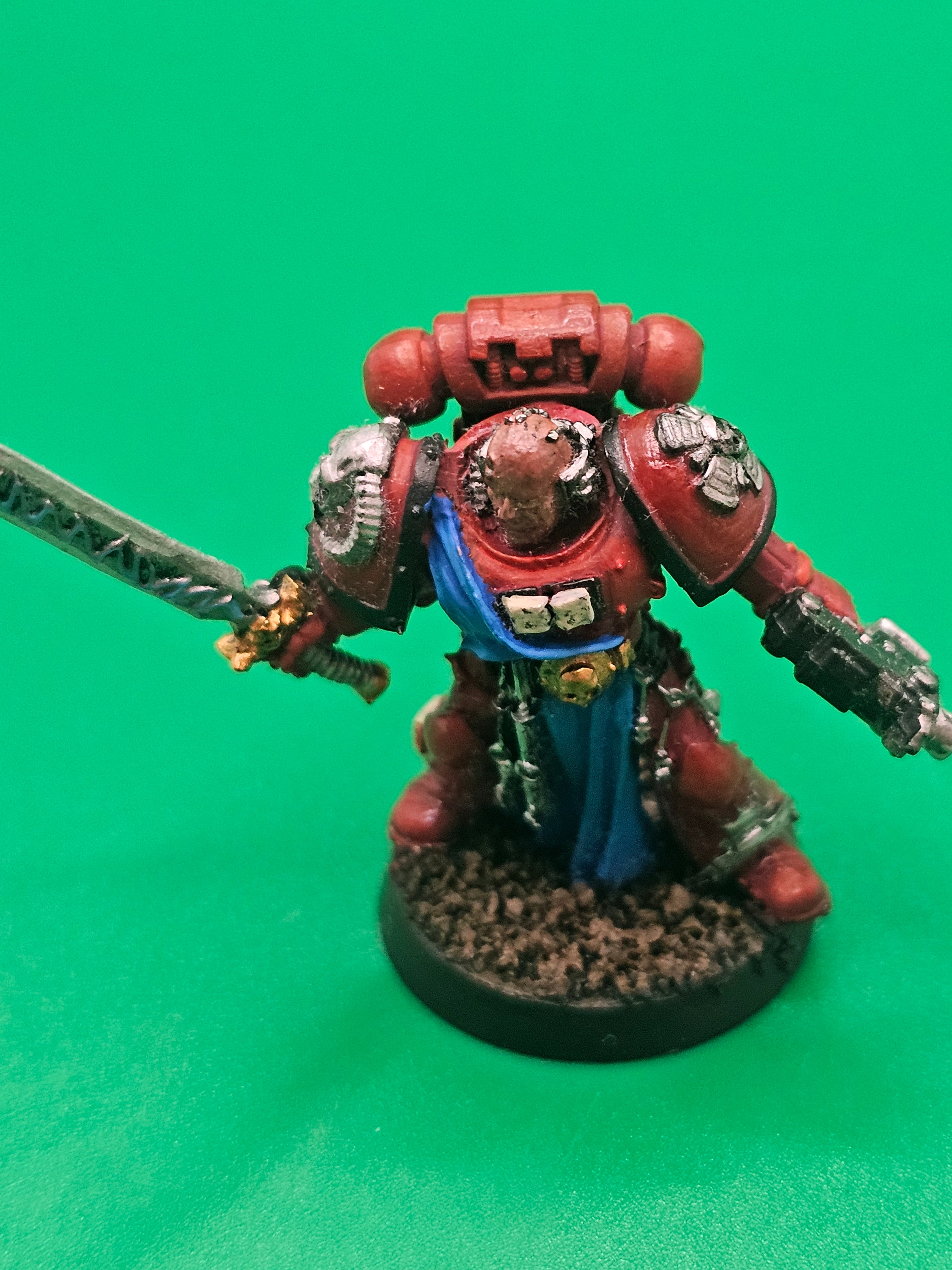 Warhammer 40k Space Marine Librarian Metal