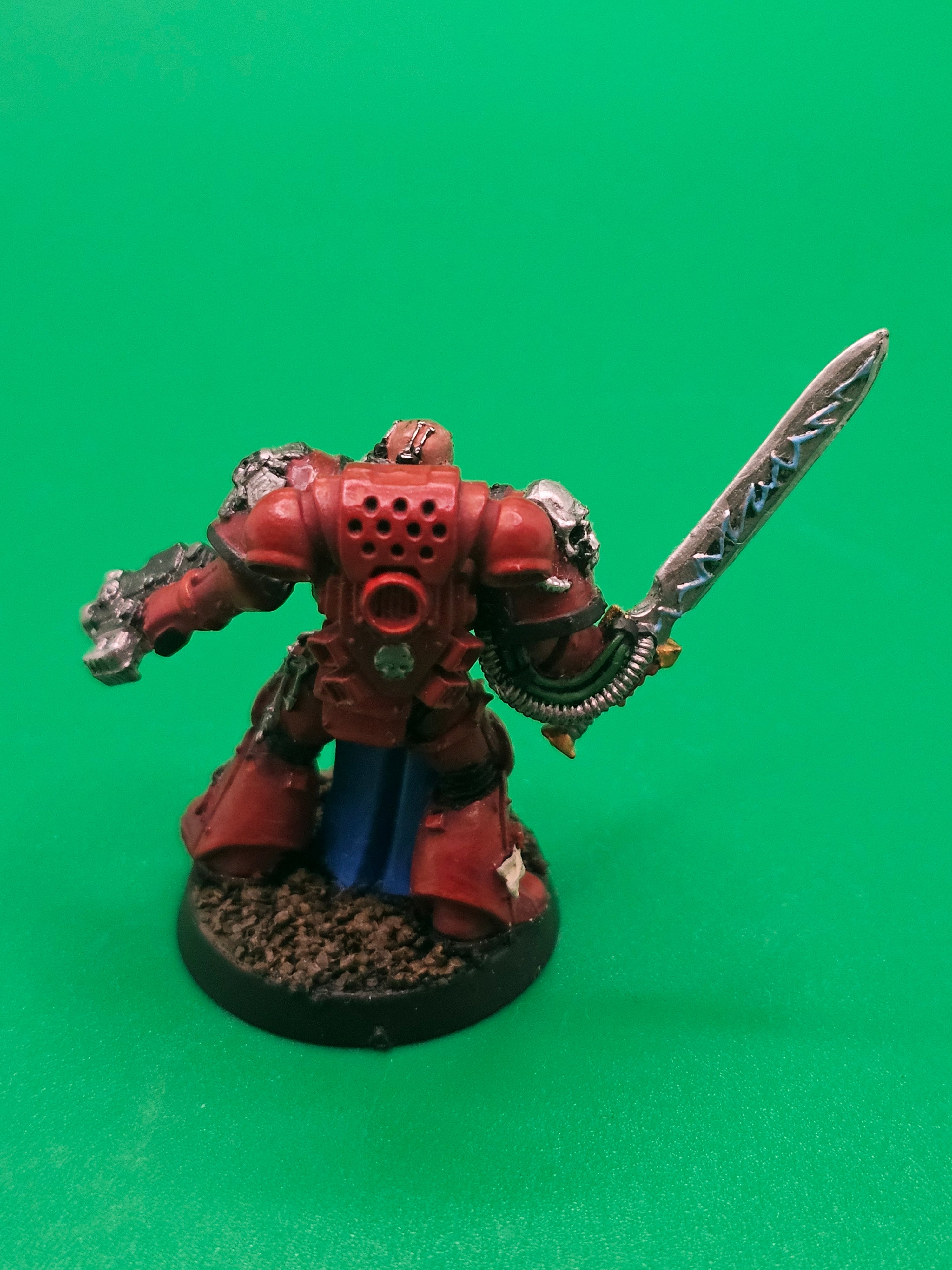 Warhammer 40k Space Marine Librarian Metal