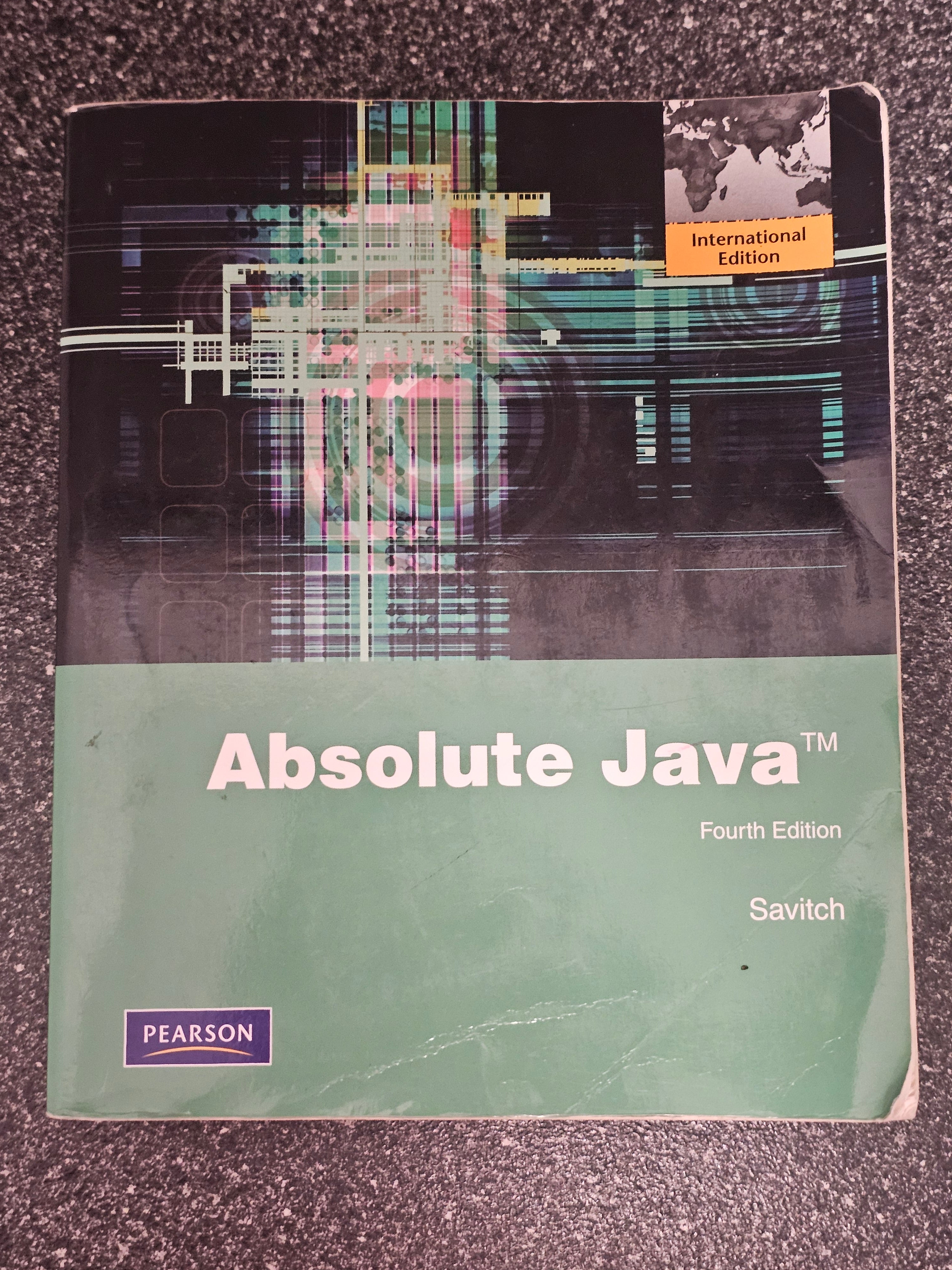 Absolute Java Fourth Edition