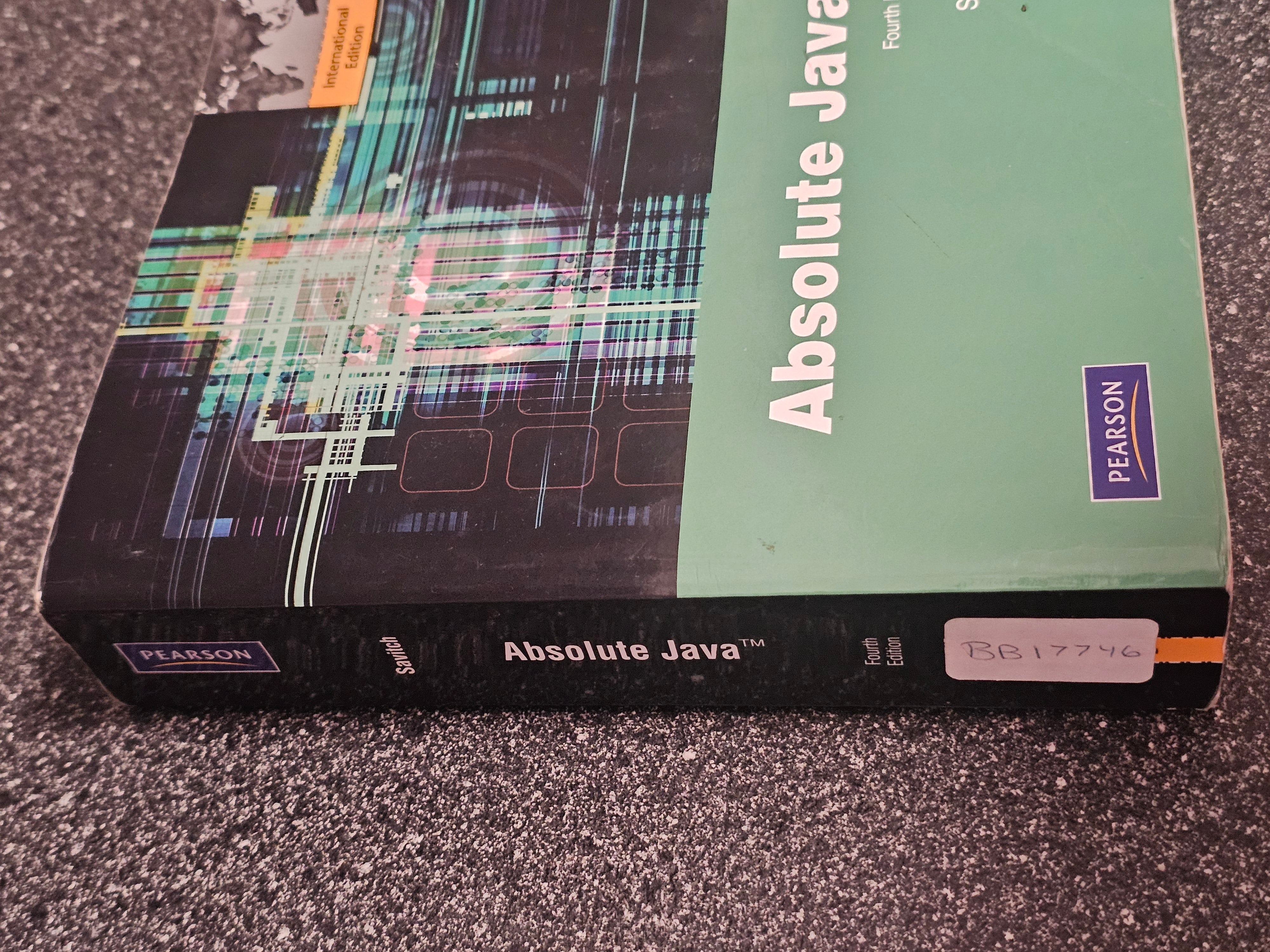 Absolute Java Fourth Edition