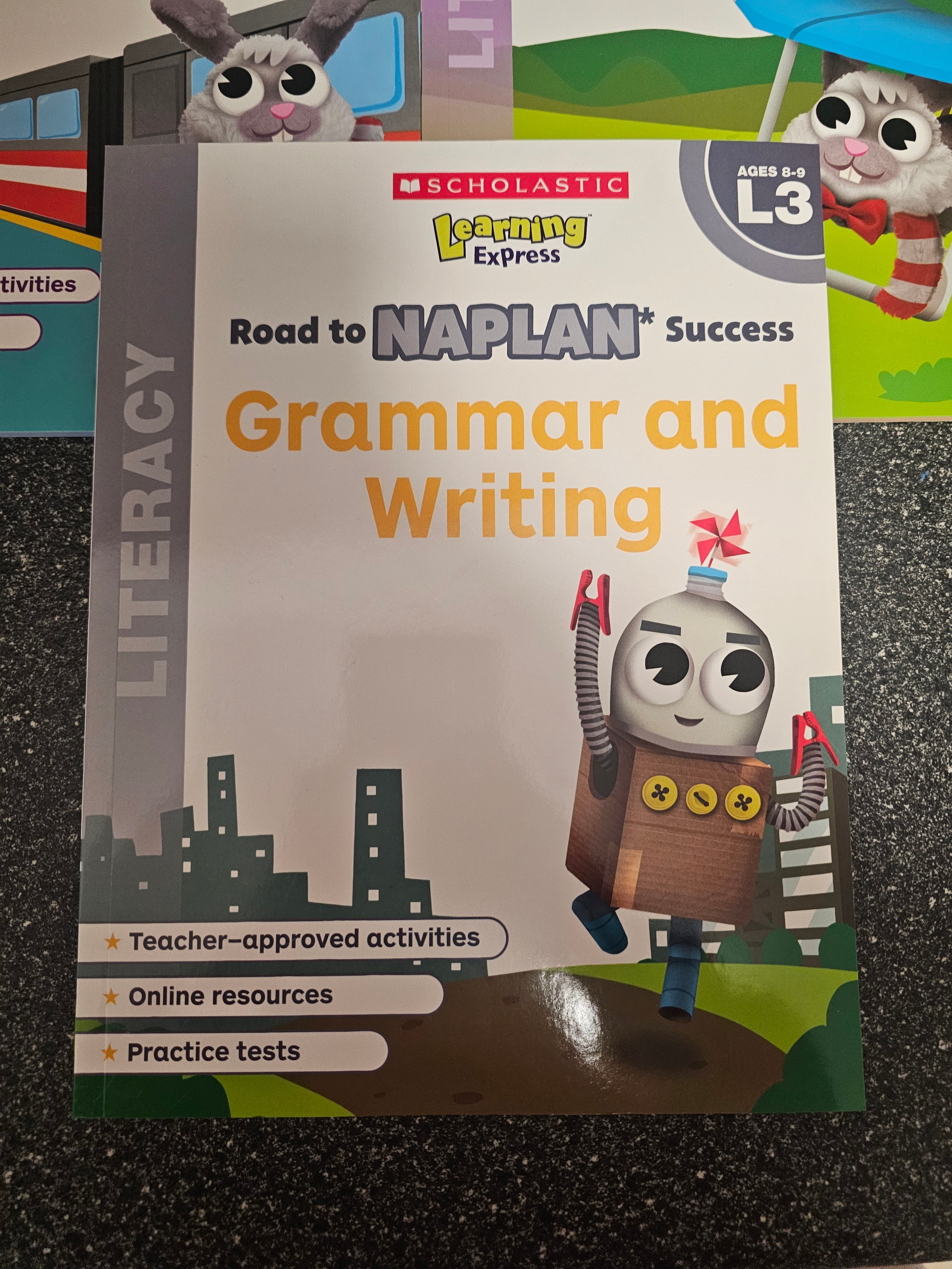 Scholastic Learning Express Road to NAPLAN Books
