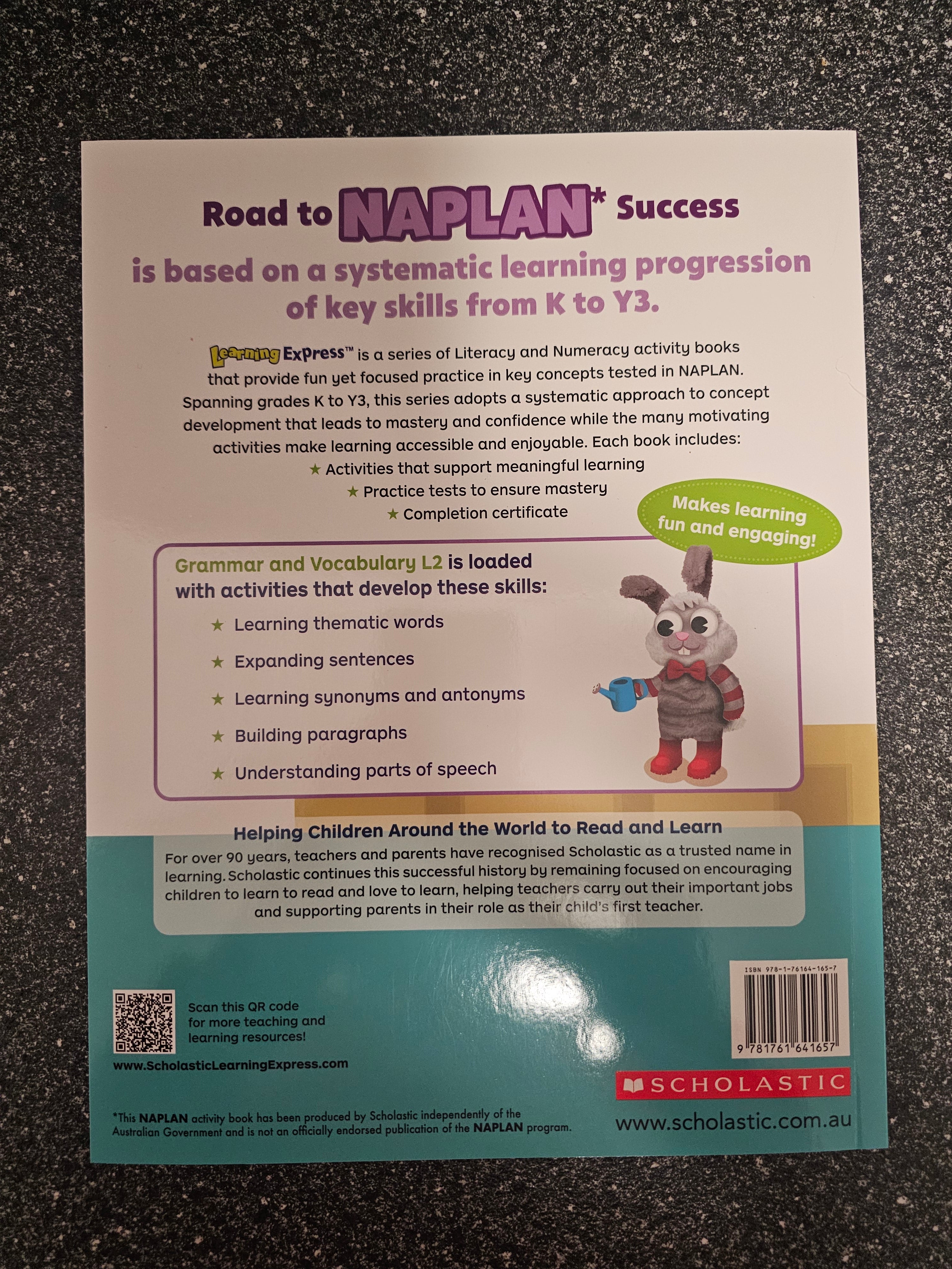Scholastic Learning Express Road to NAPLAN Books