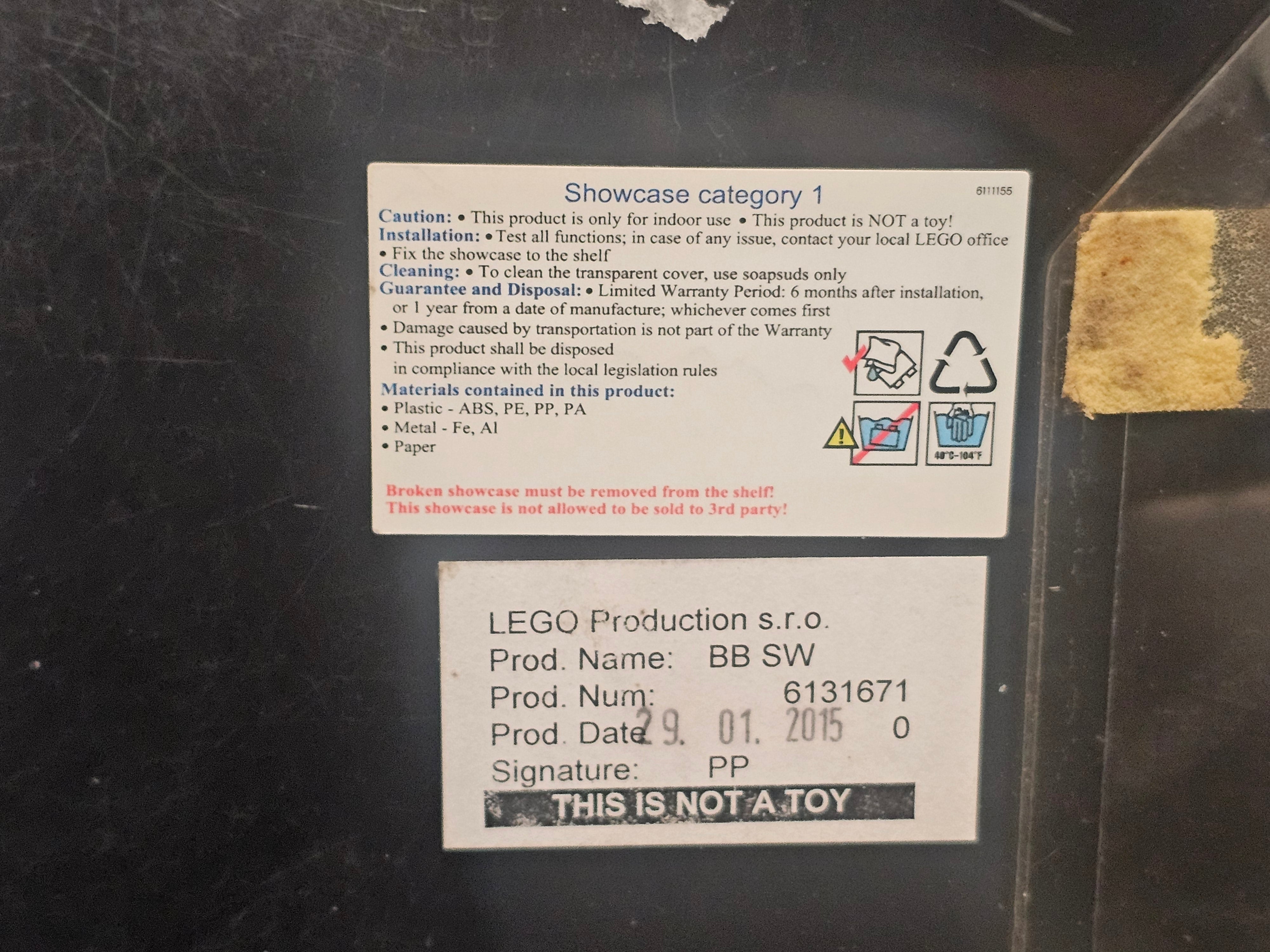 Star Wars Lego Retail Store Display