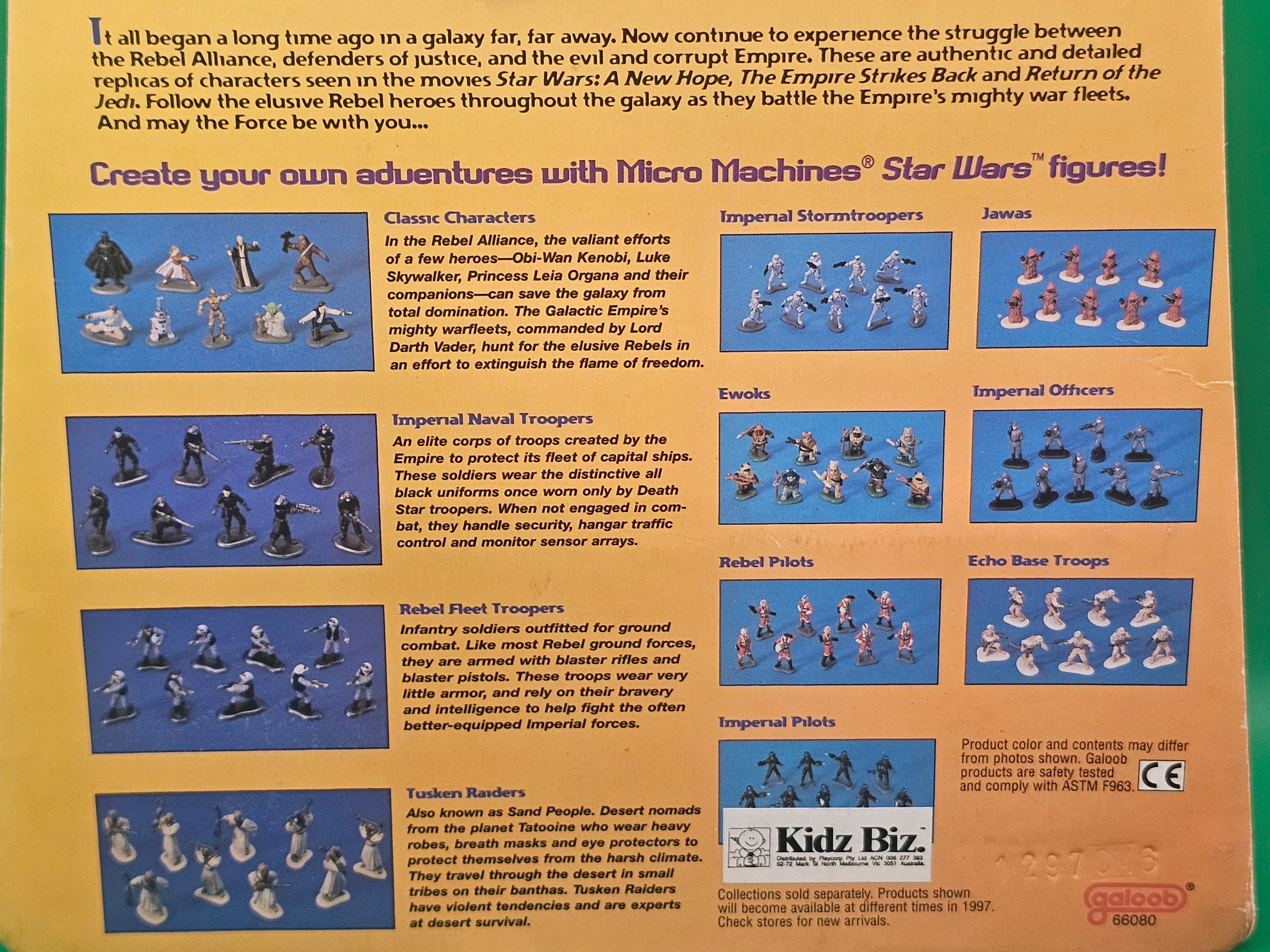 Star Wars Micro Machines Tusken Raiders