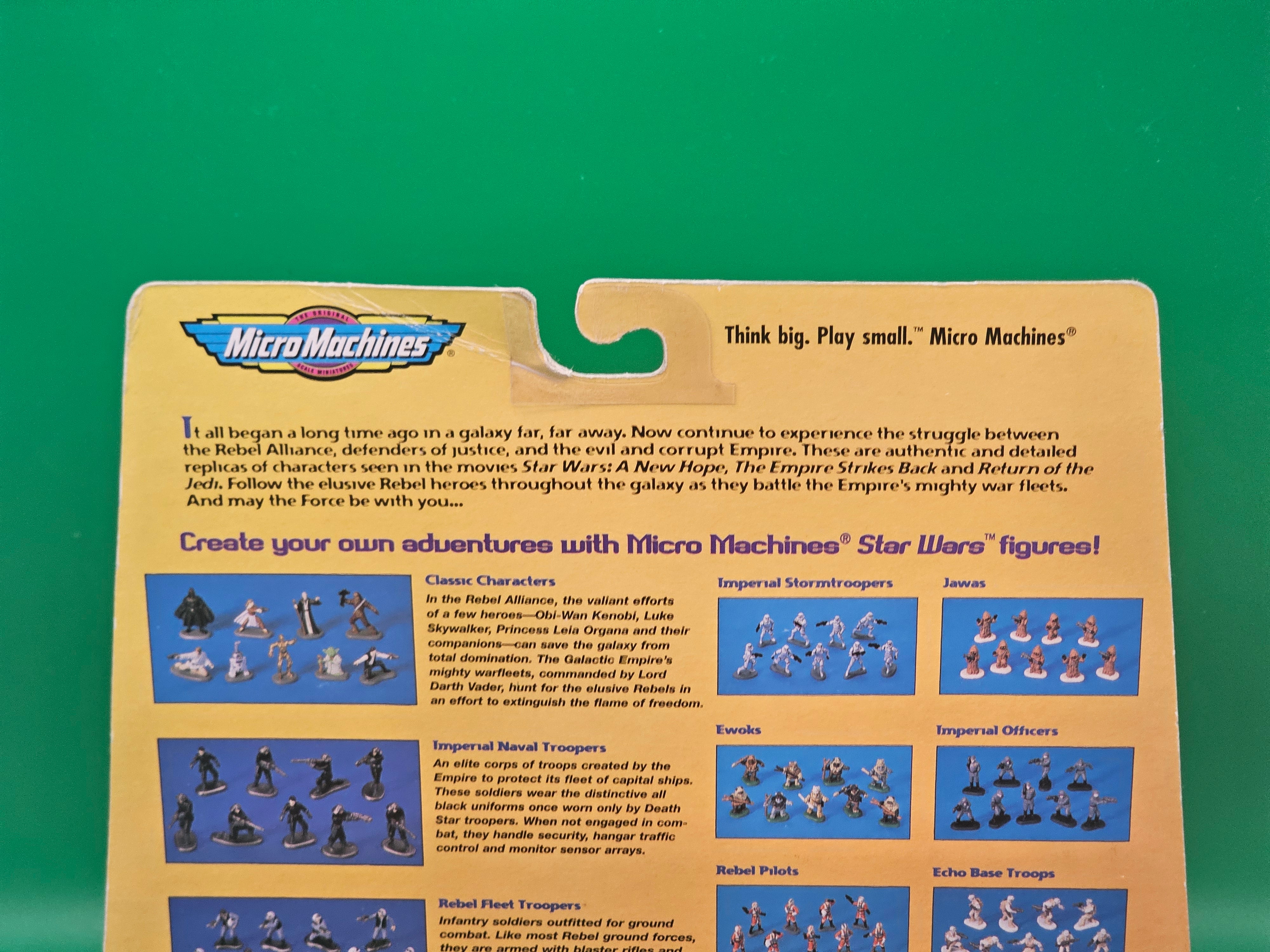 Star Wars Micro Machines Rebel Pilots