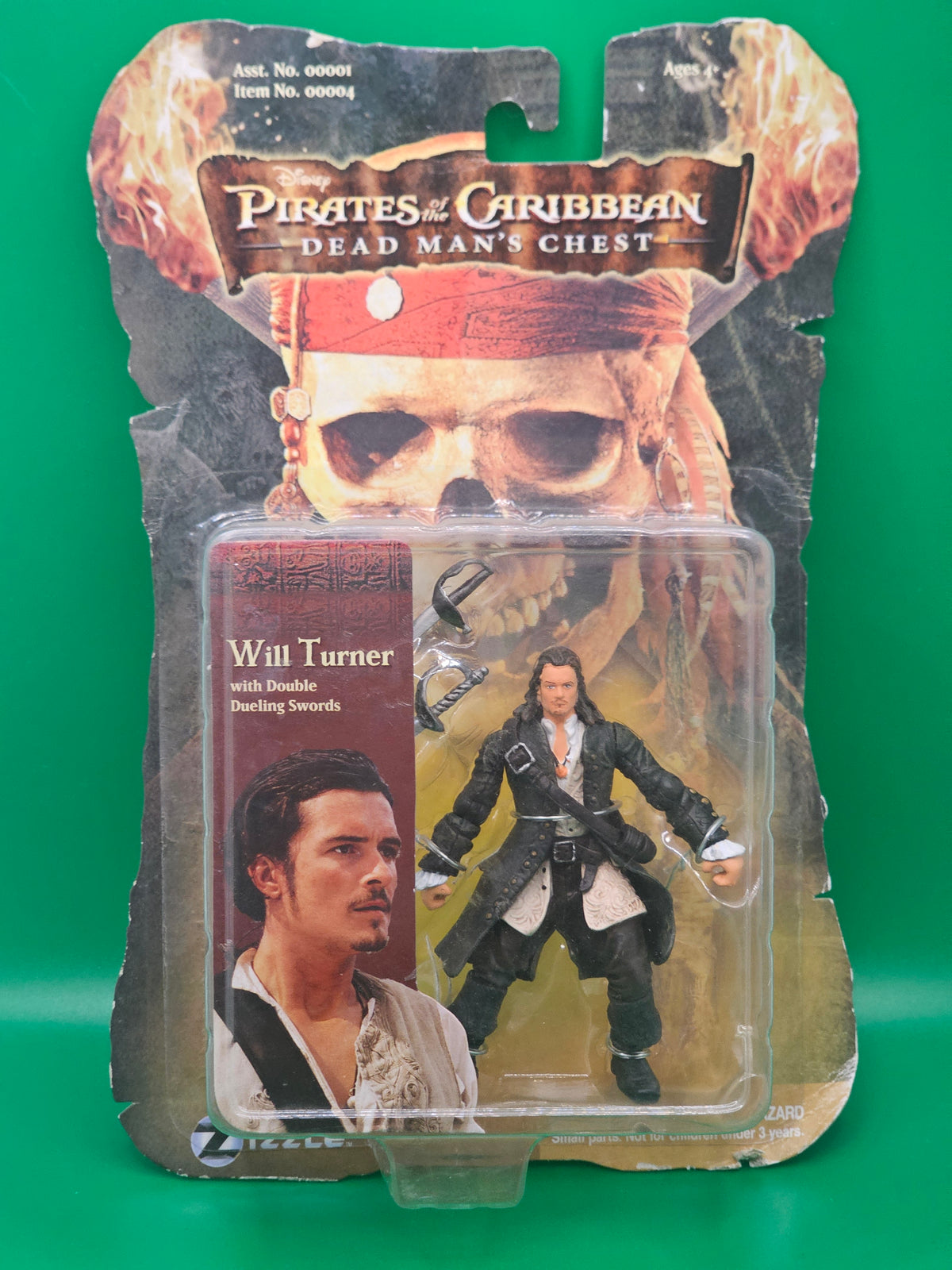 Pirates of the Caribbean Dead Man's Chest Will Turner with Double Dueling Swords