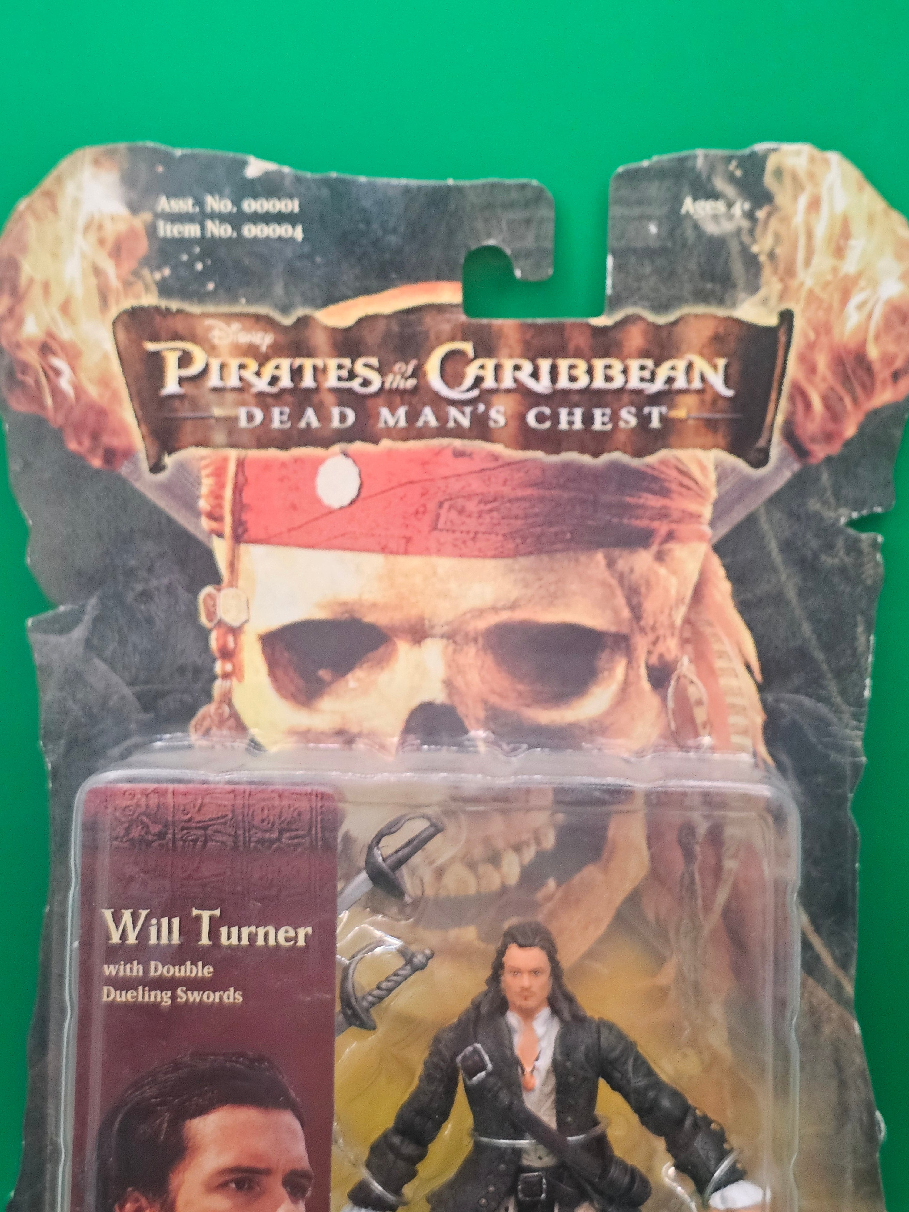 Pirates of the Caribbean Dead Man's Chest Will Turner with Double Dueling Swords