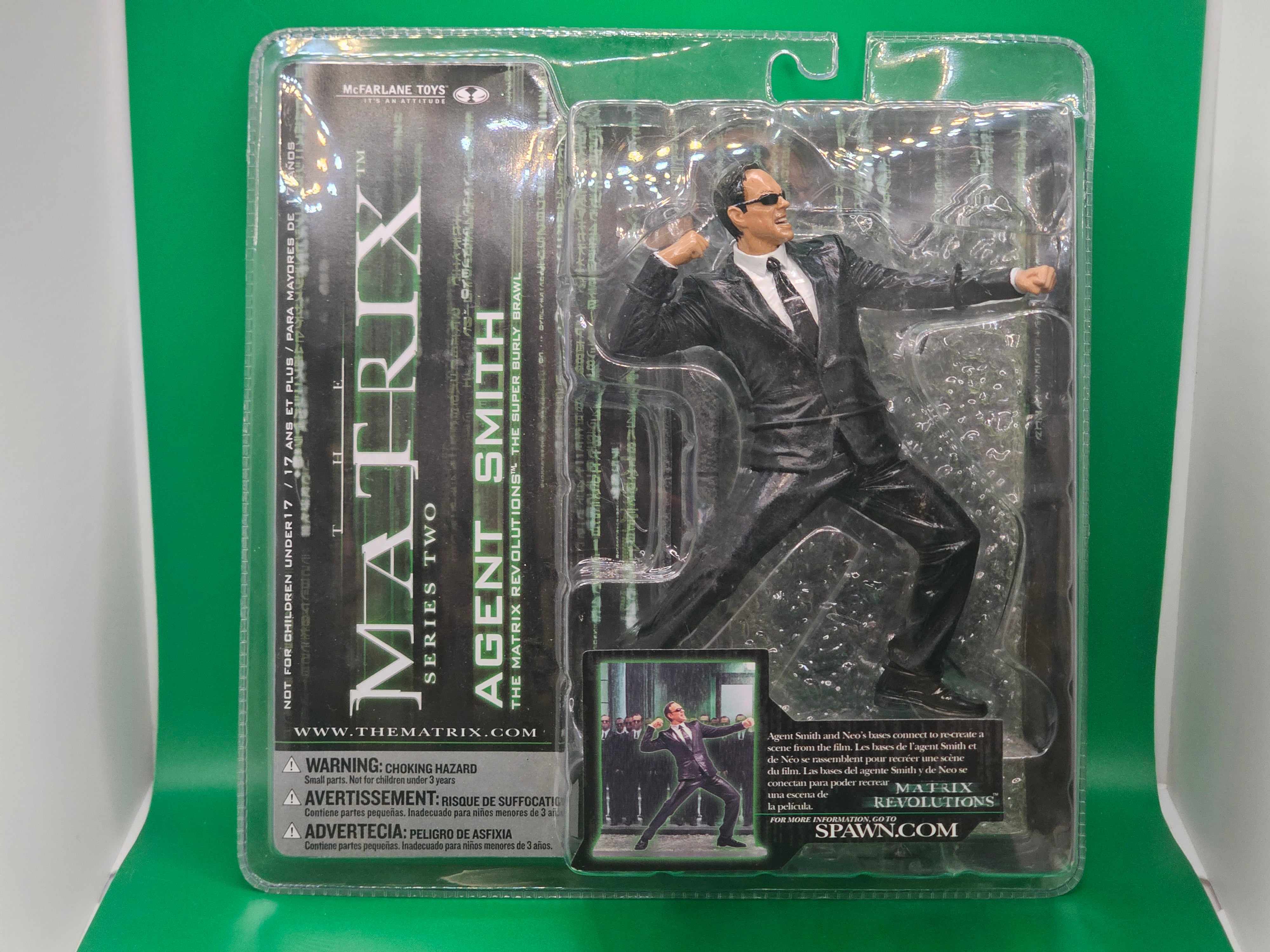 The Matrix Series Two Agent Smith Spawn Figure