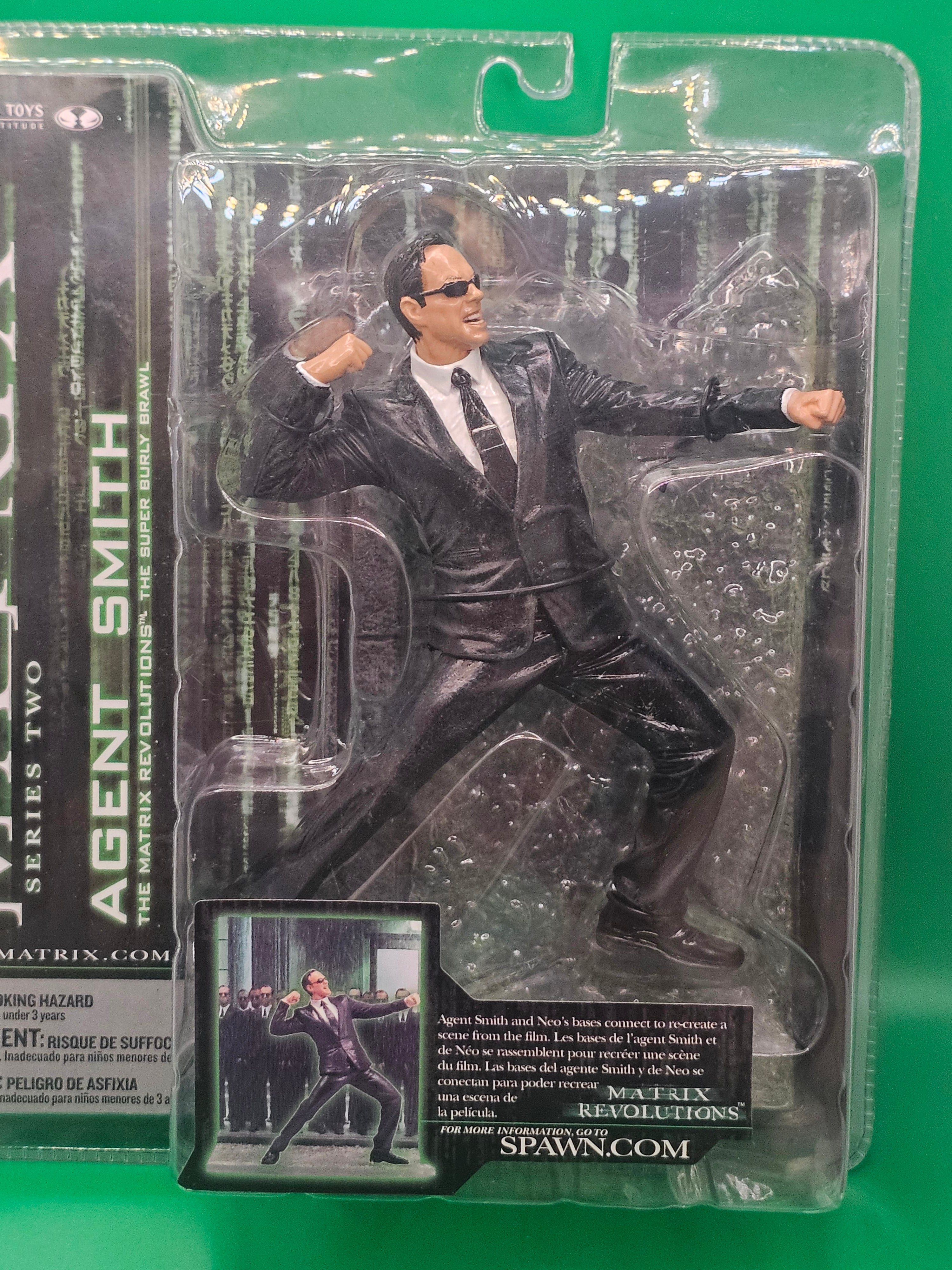 The Matrix Series Two Agent Smith Spawn Figure