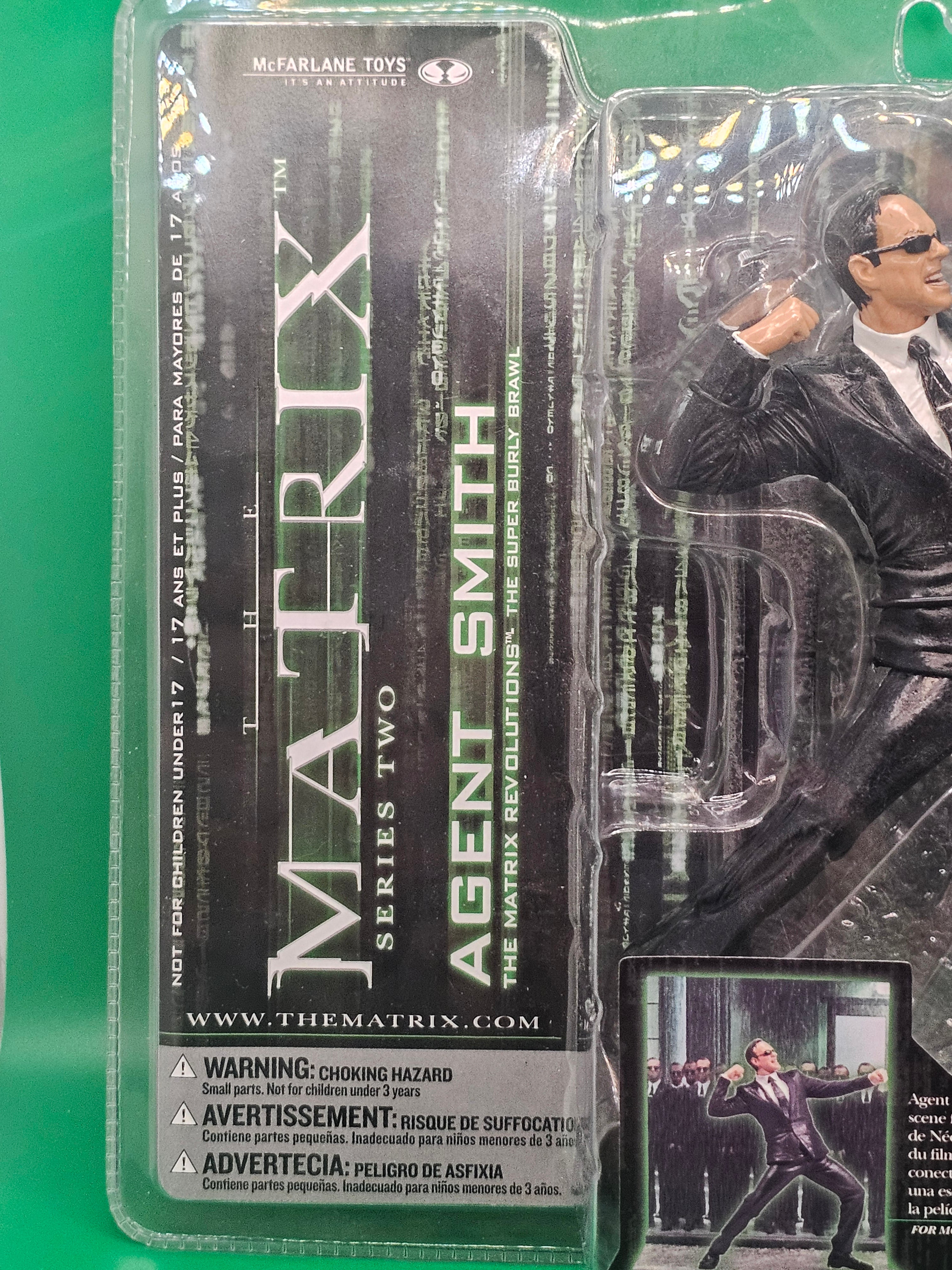 The Matrix Series Two Agent Smith Spawn Figure