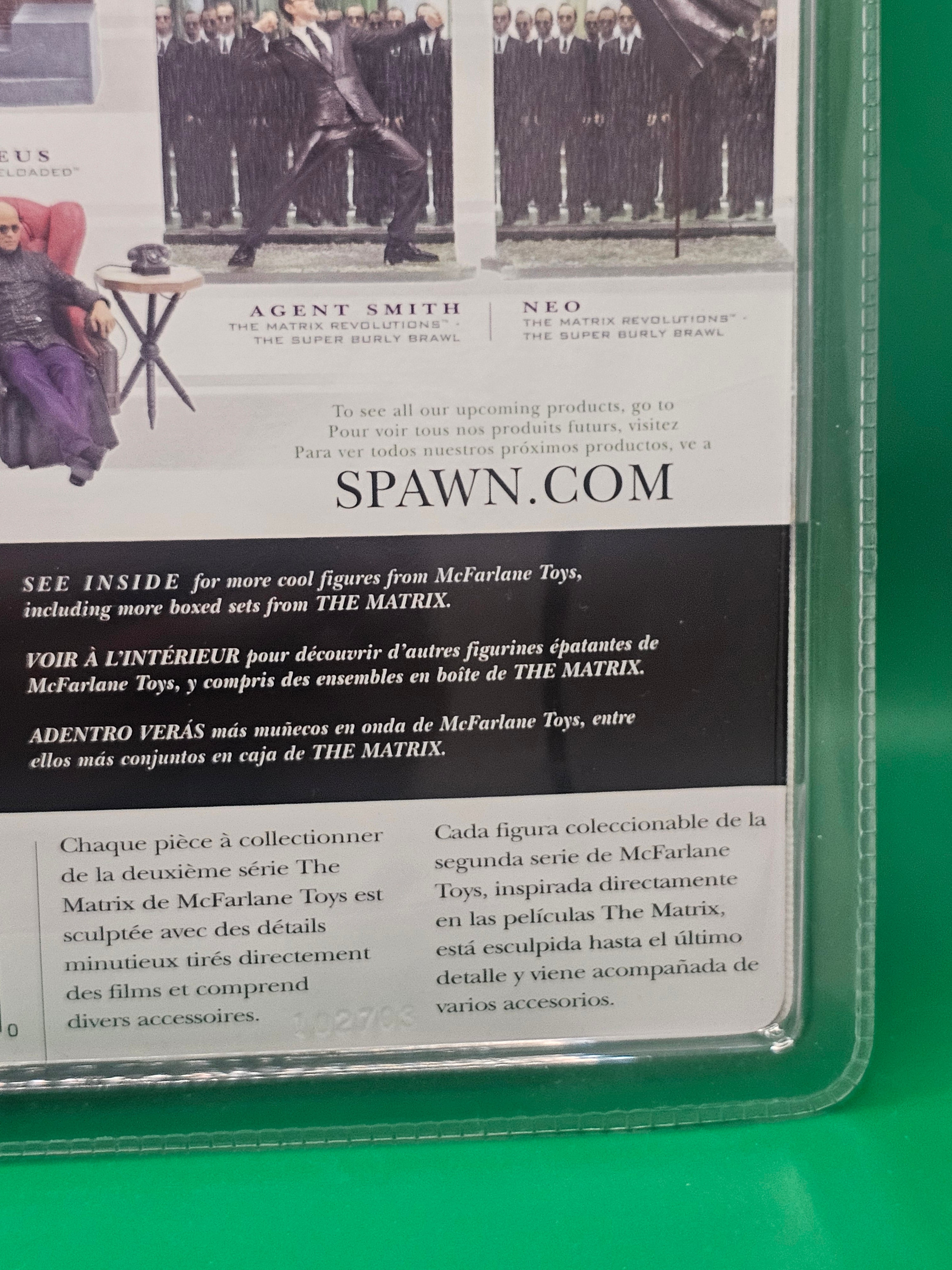 The Matrix Series Two Agent Smith Spawn Figure
