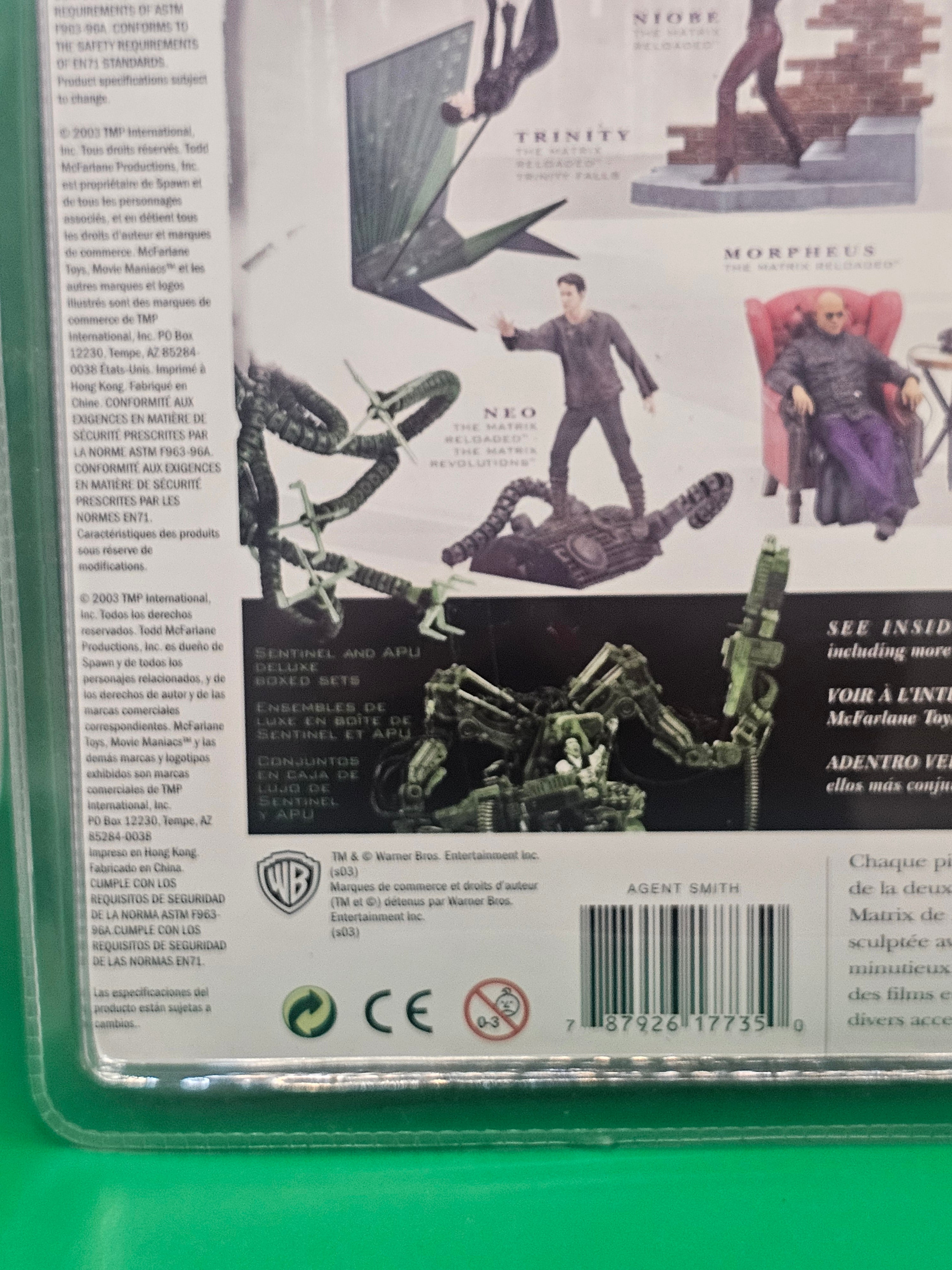 The Matrix Series Two Agent Smith Spawn Figure