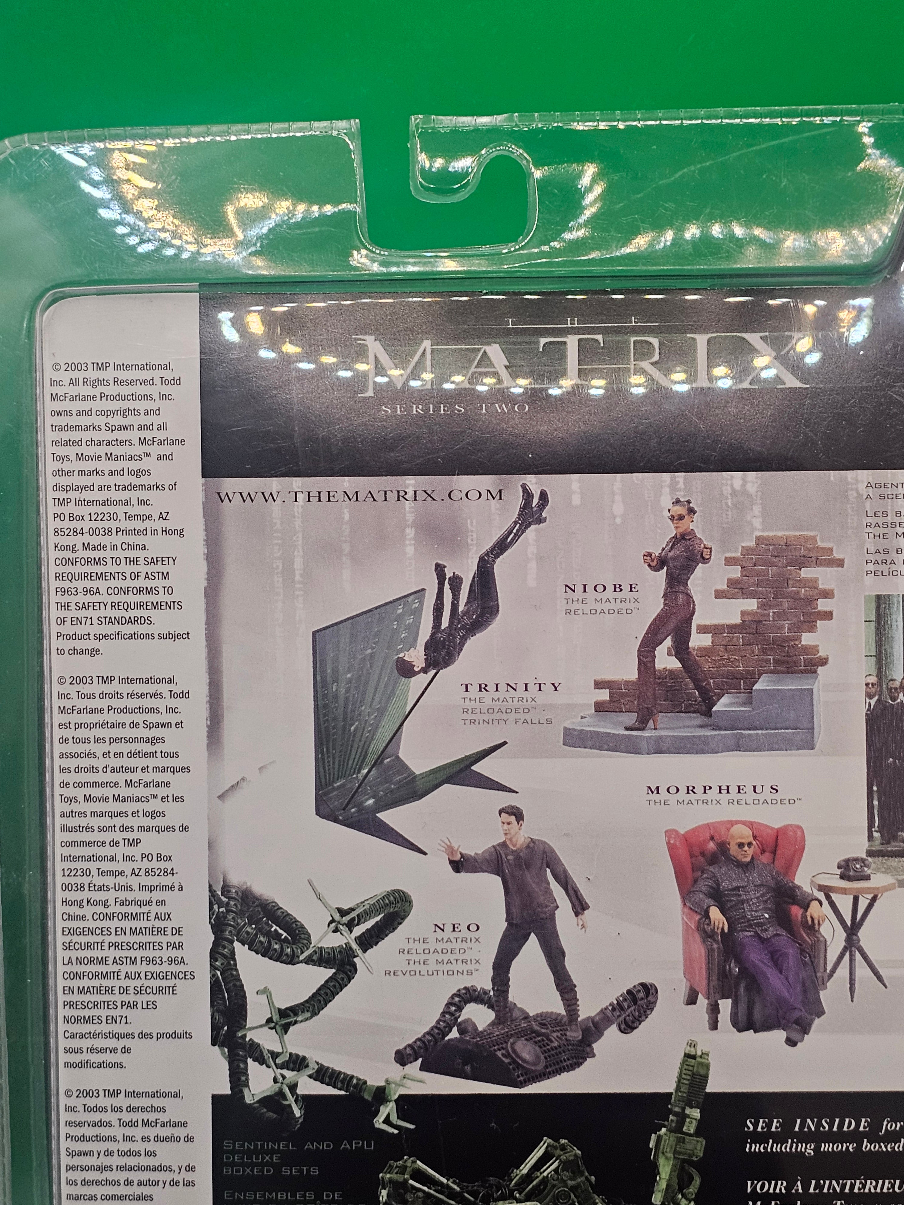 The Matrix Series Two Agent Smith Spawn Figure