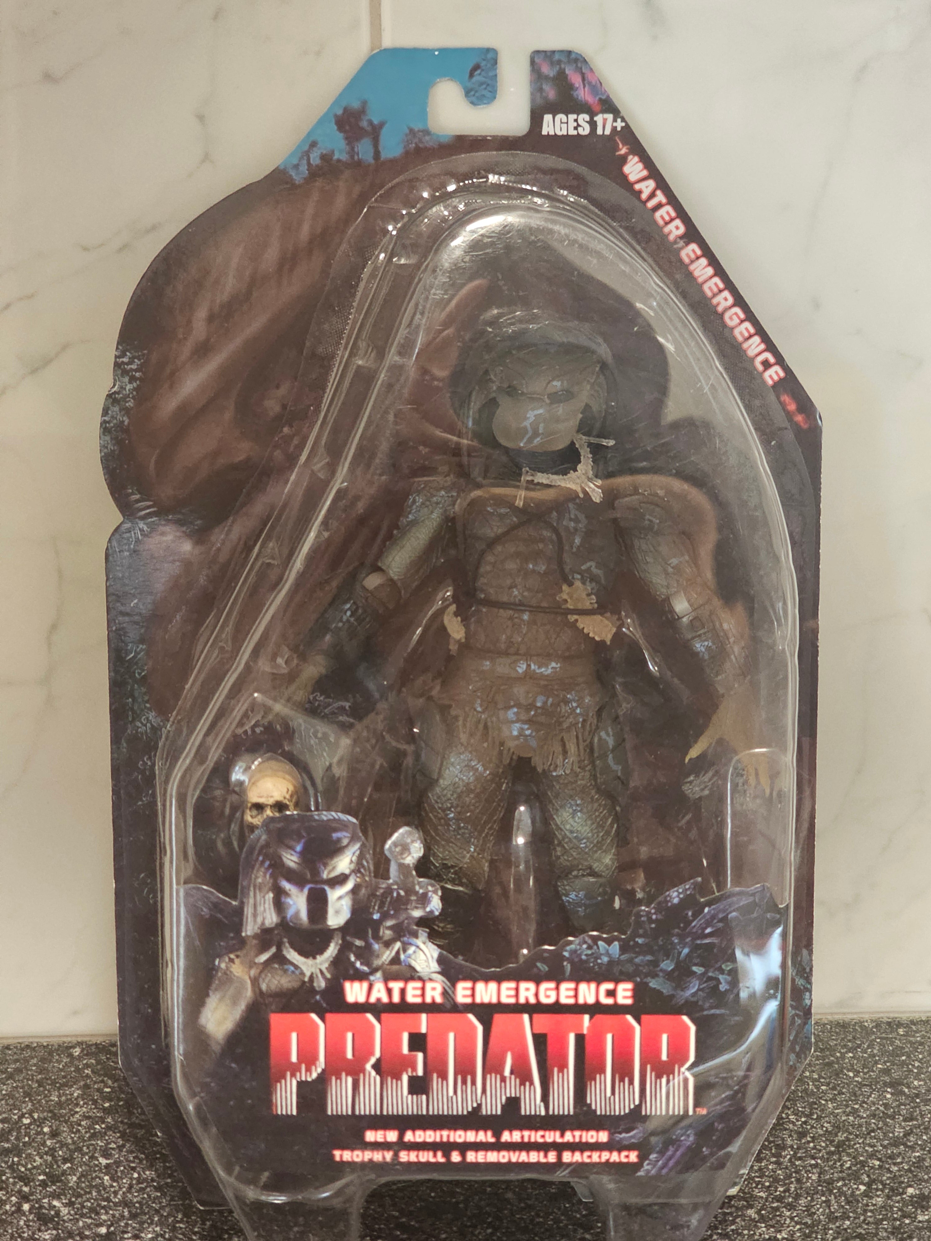 Predator Water Emergence 25th Anniversary Neca Action Figure