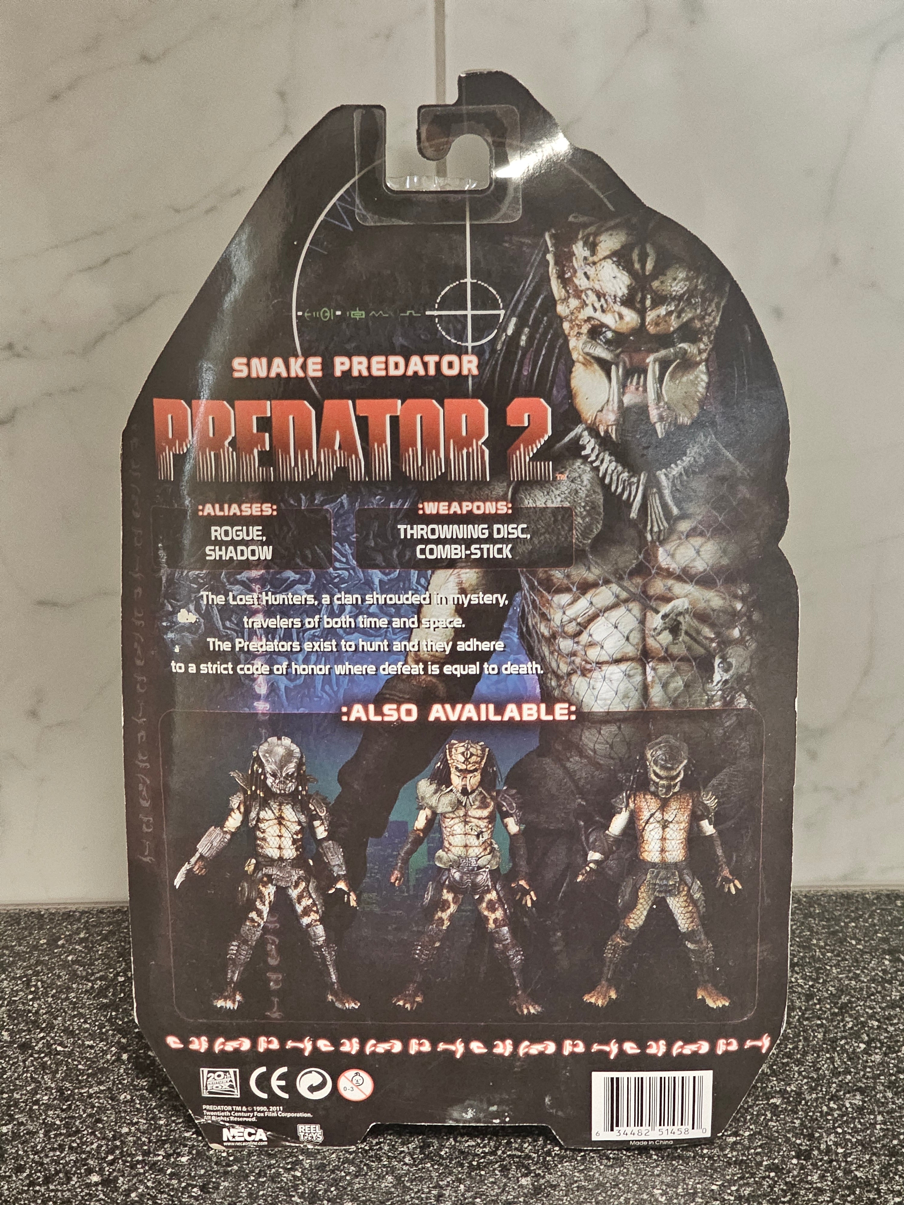 Predator 2 Snake Predator Neca Action Figure
