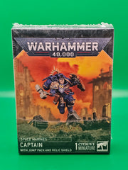 Warhammer 40k Space Marine Captain with Jump Pack and Relic Shield