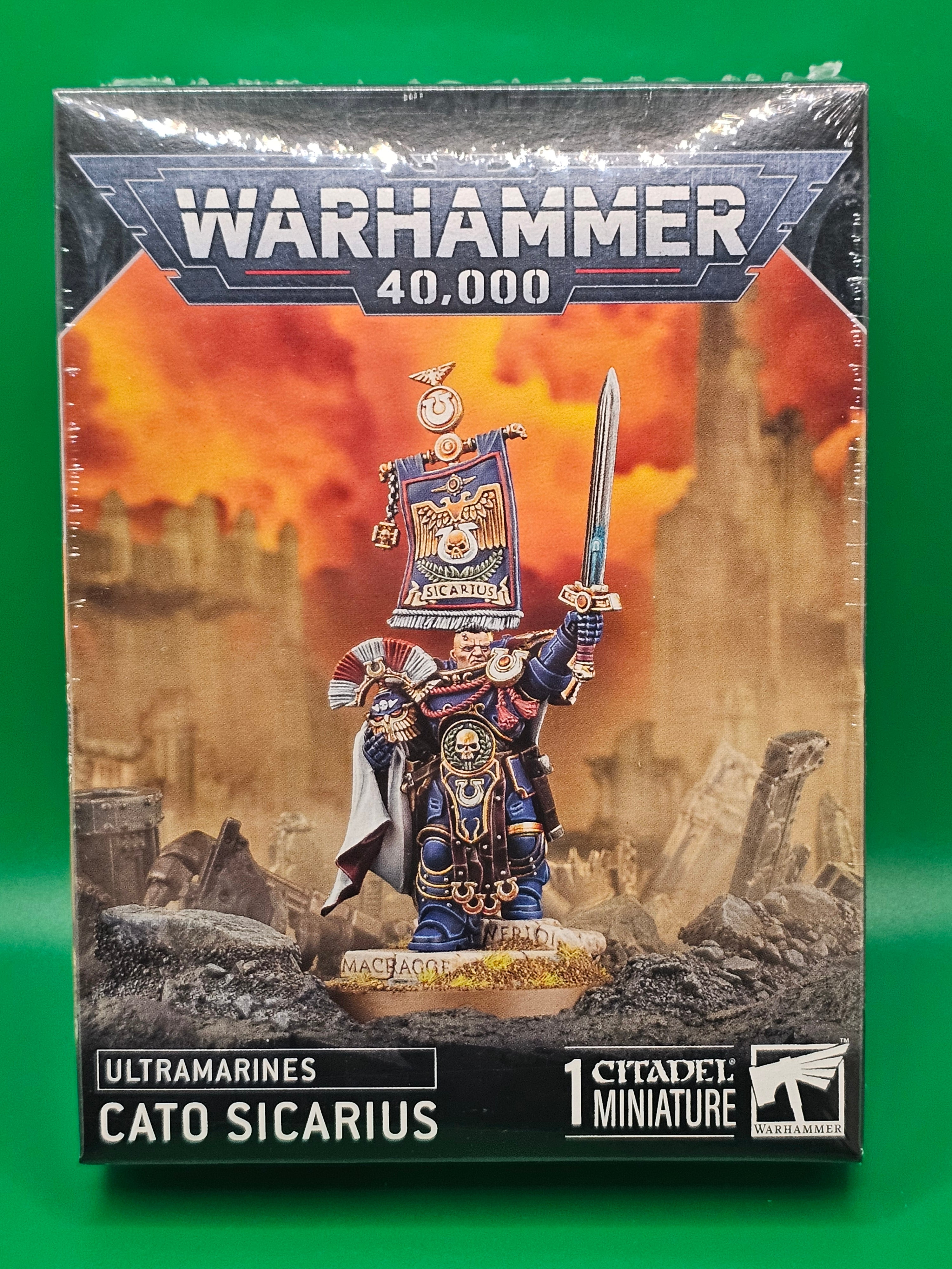 Warhammer 40k Ultramarines Cato Sicarius