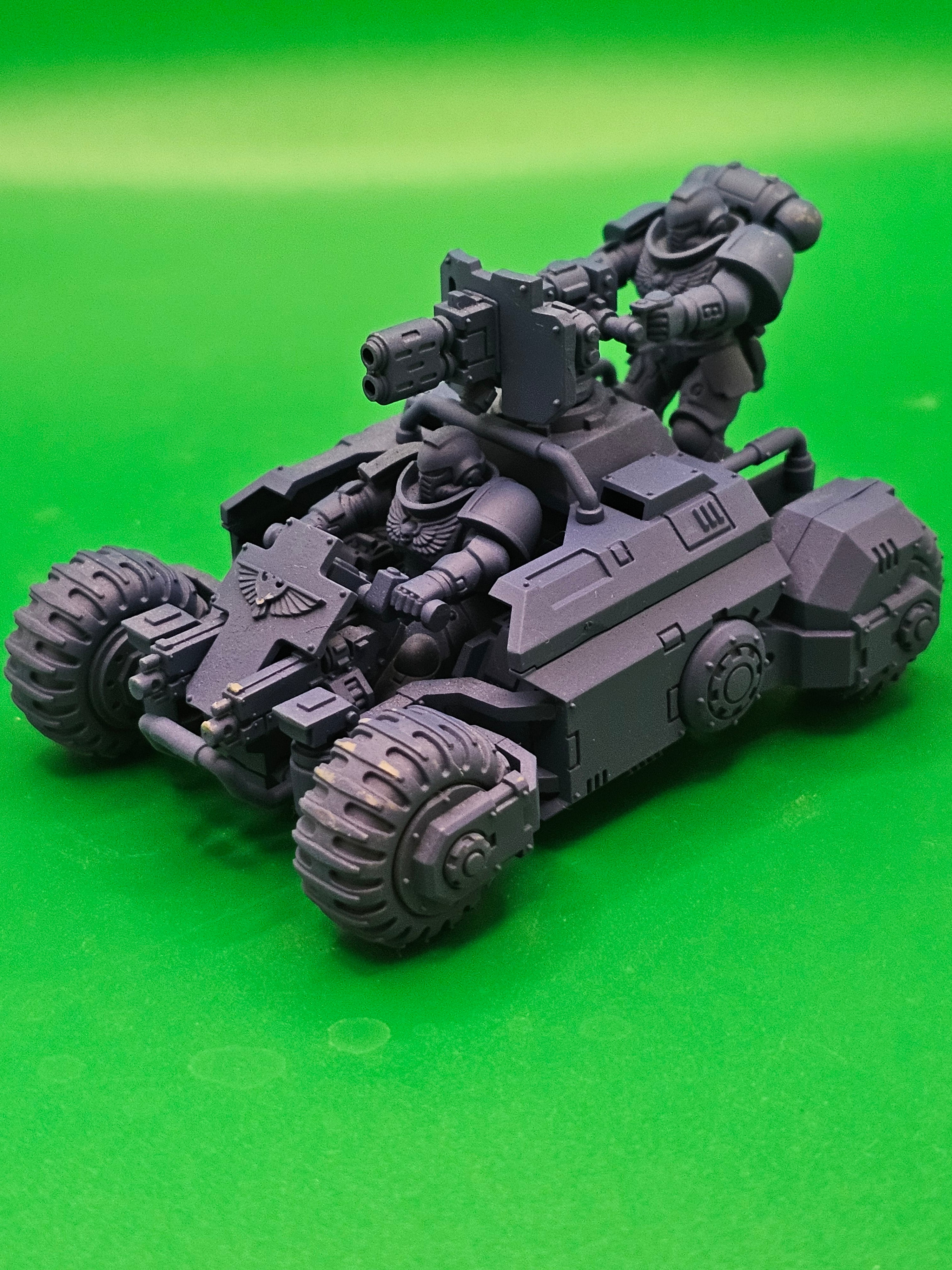 Warhammer 40k Space Marines Primaris Invader ATV