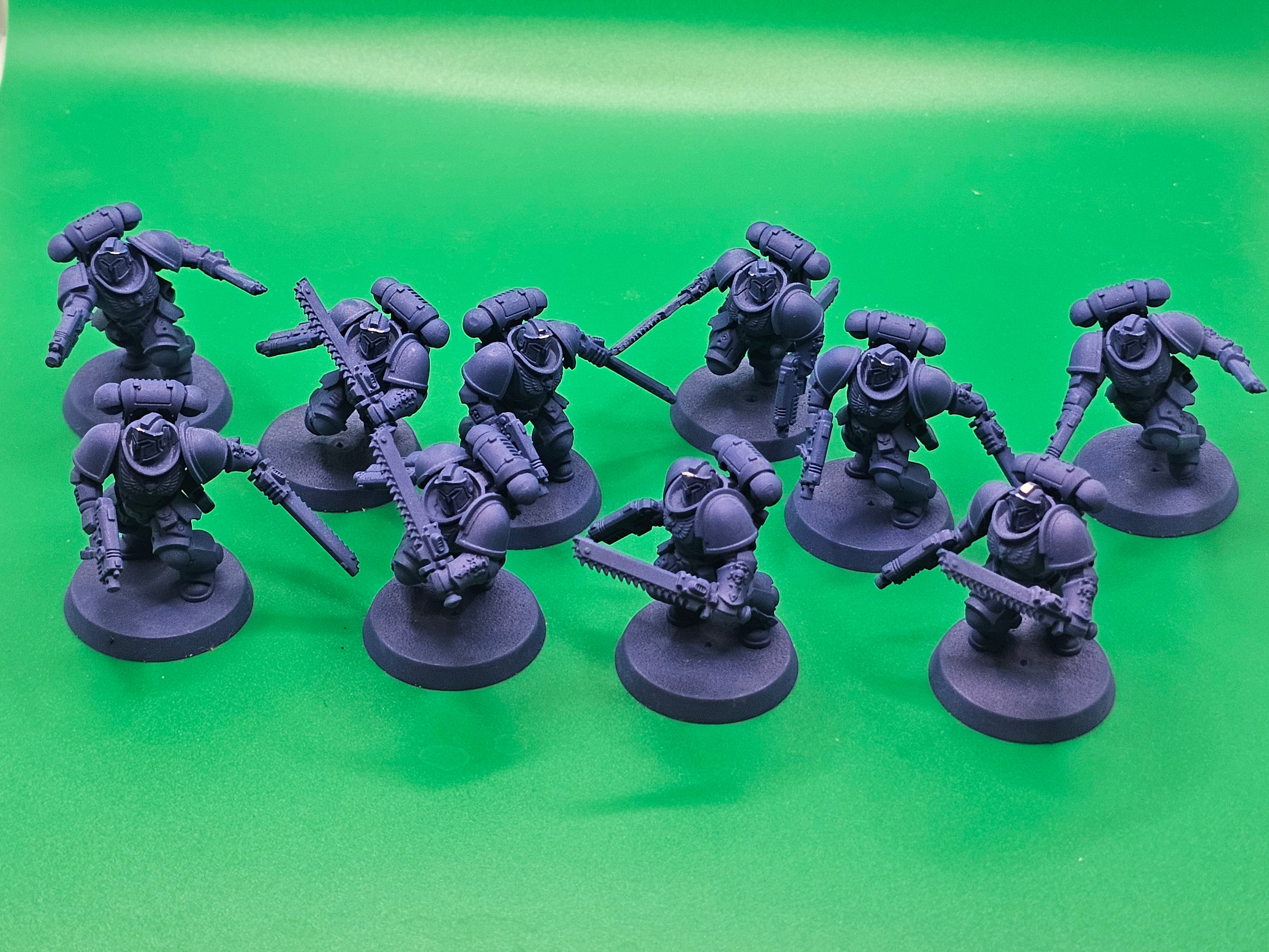 Warhammer 40k Space Marine Assault Intercessor Squad
