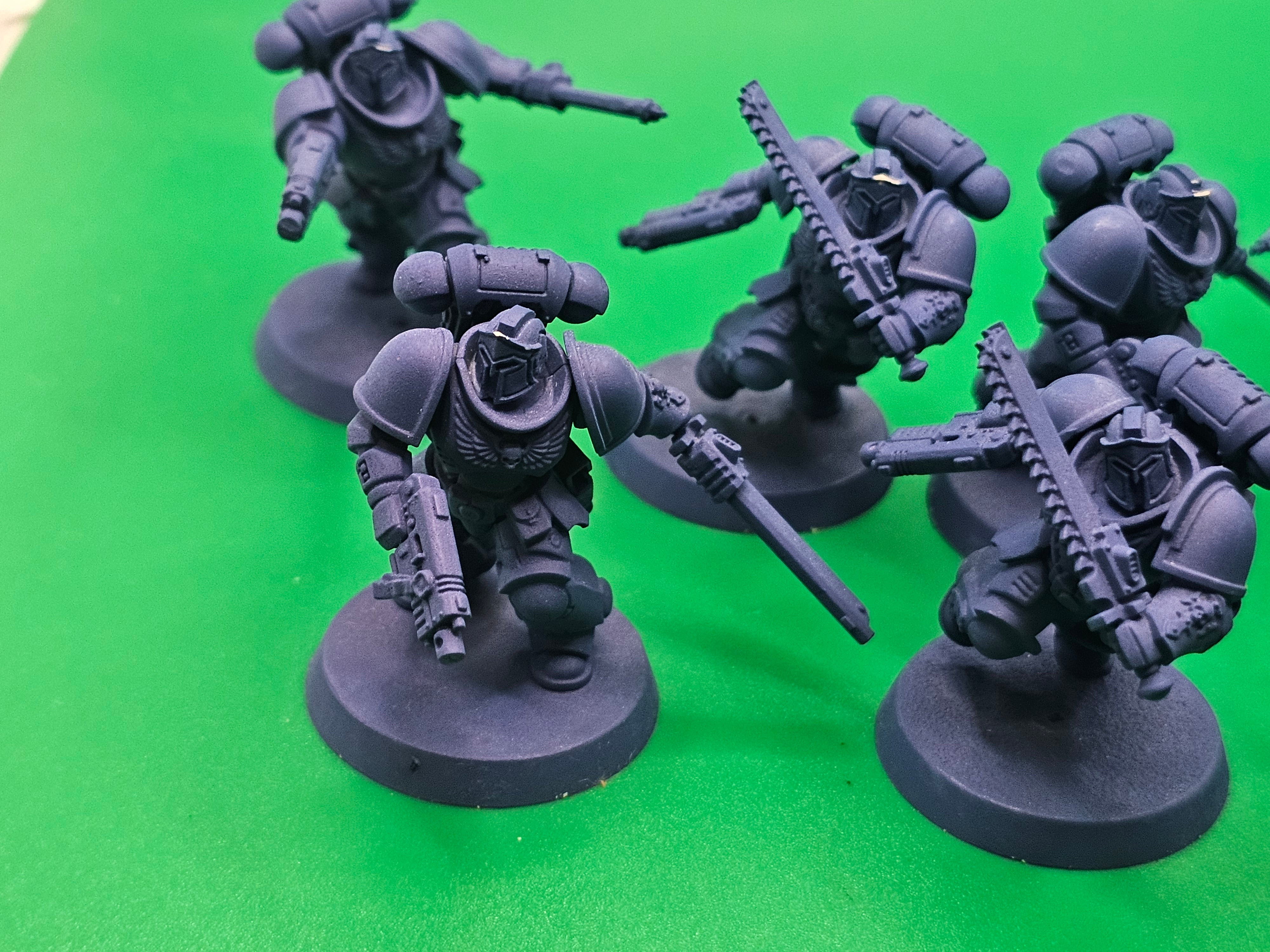 Warhammer 40k Space Marine Assault Intercessor Squad