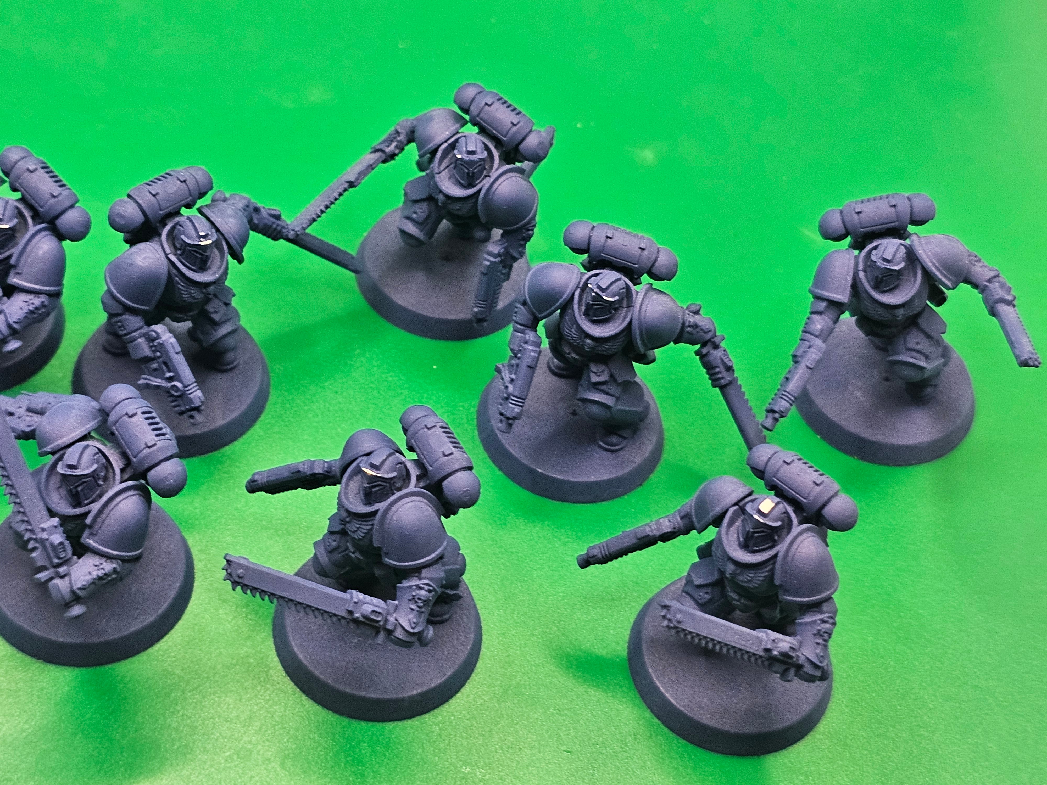 Warhammer 40k Space Marine Assault Intercessor Squad