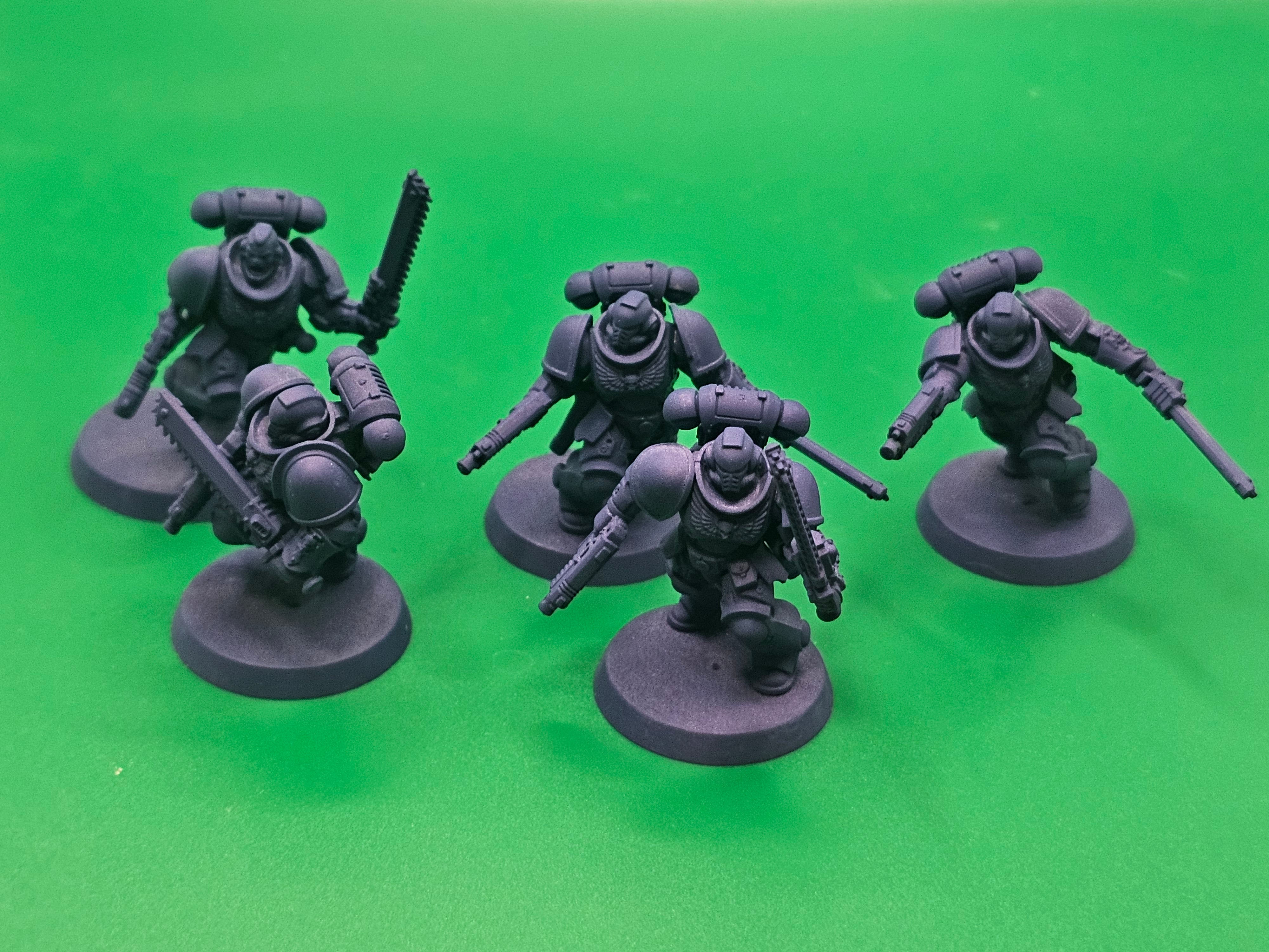 Warhammer 40k Space Marine Assault Intercessor Squad