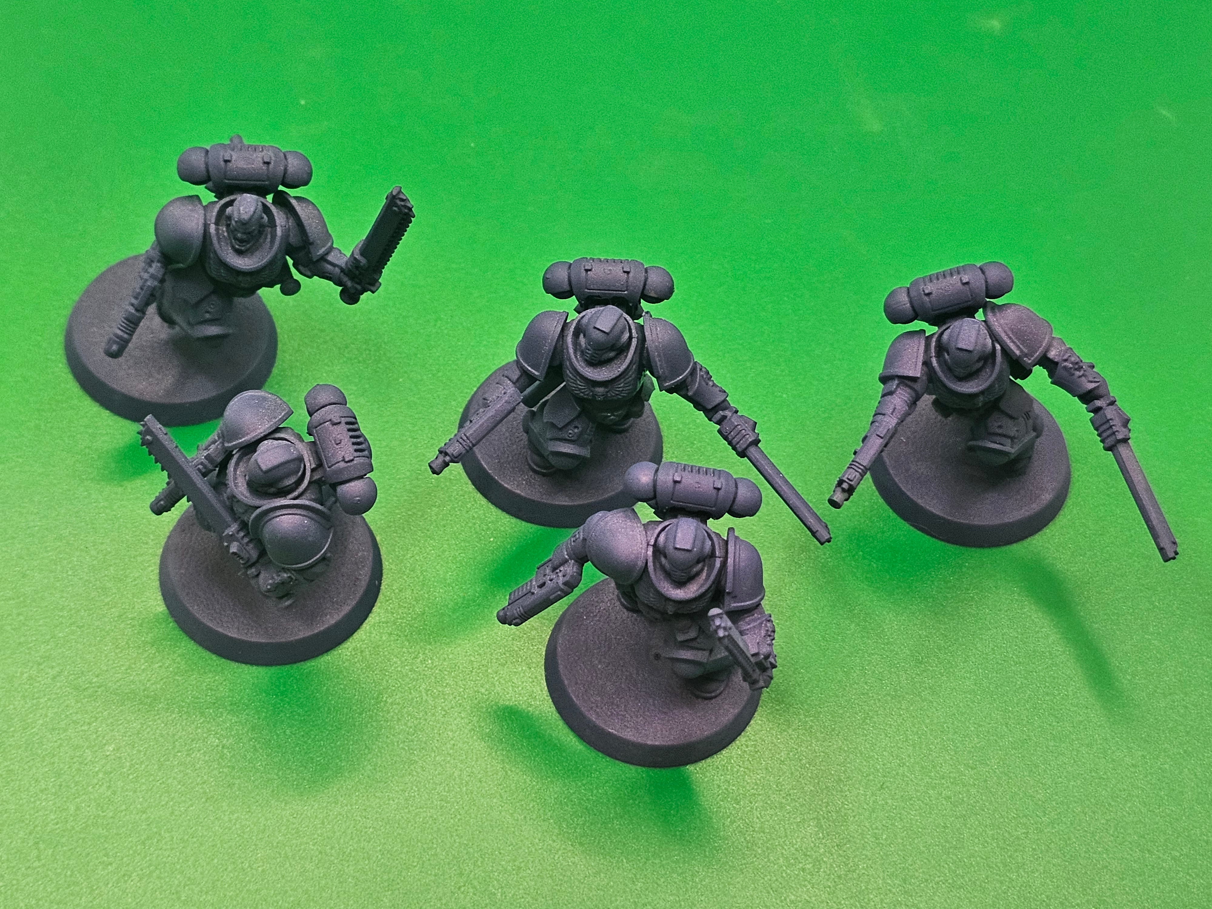 Warhammer 40k Space Marine Assault Intercessor Squad