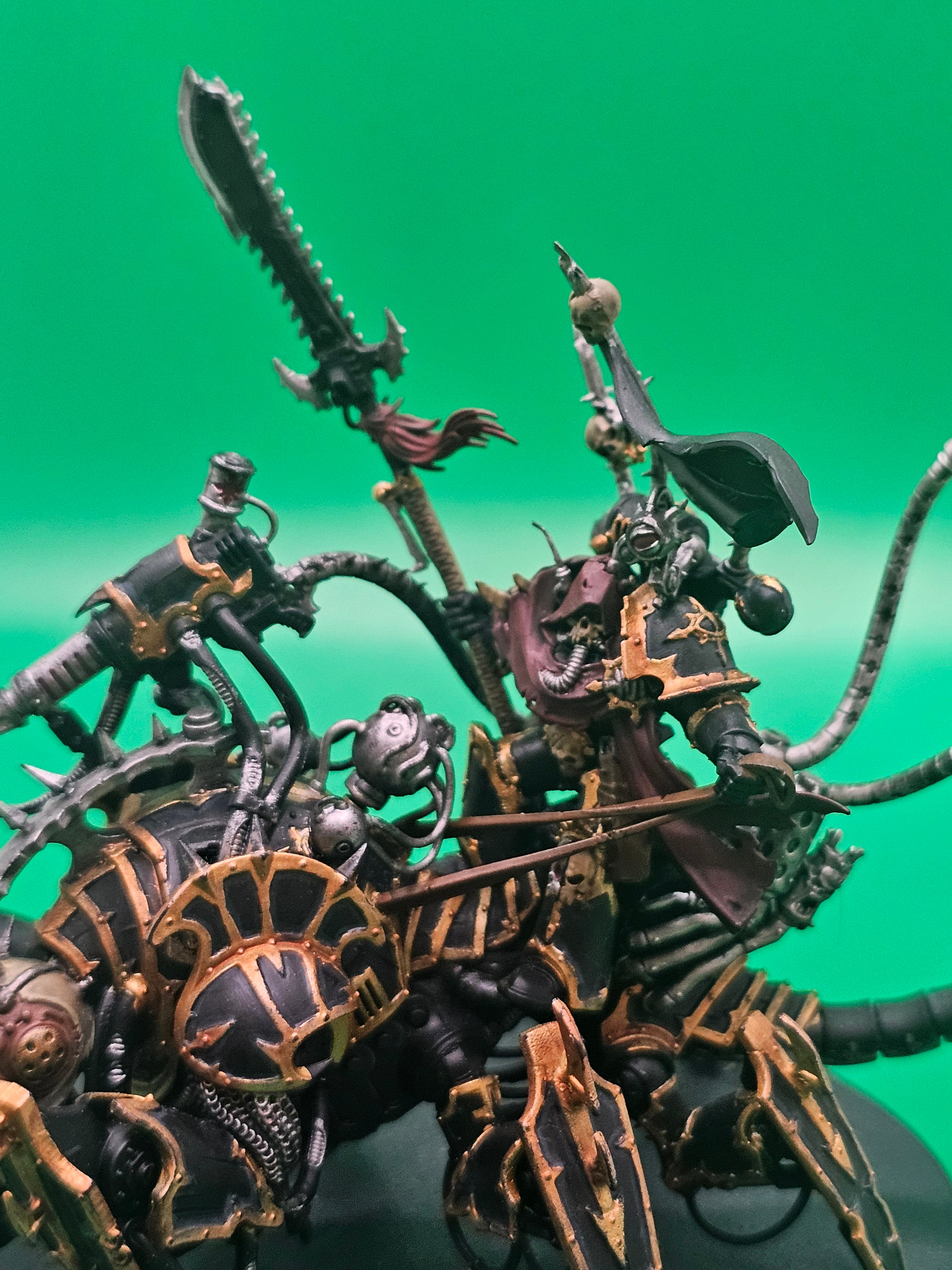 Warhammer - Chaos Lord Discordent on Helstalker