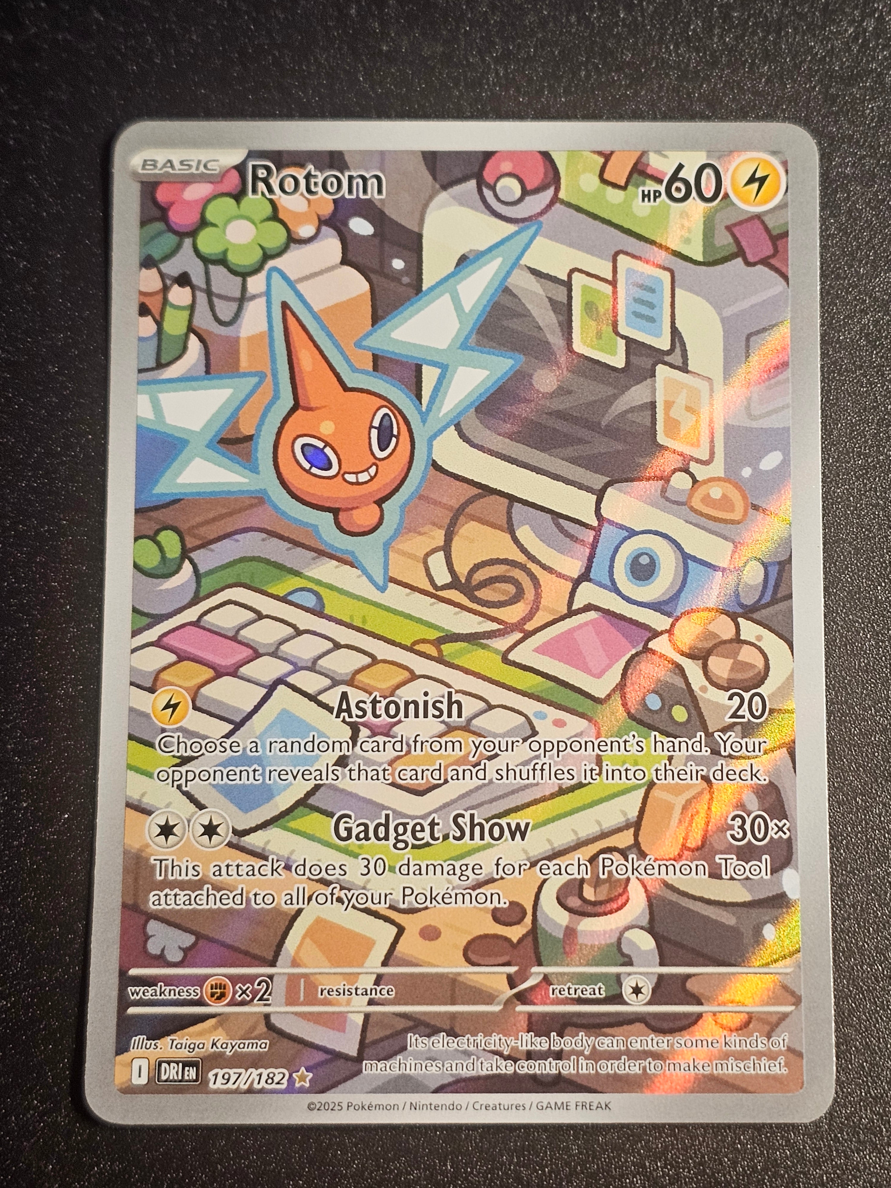 Pokemon TCG - Rotom Destined Rivals 197/182