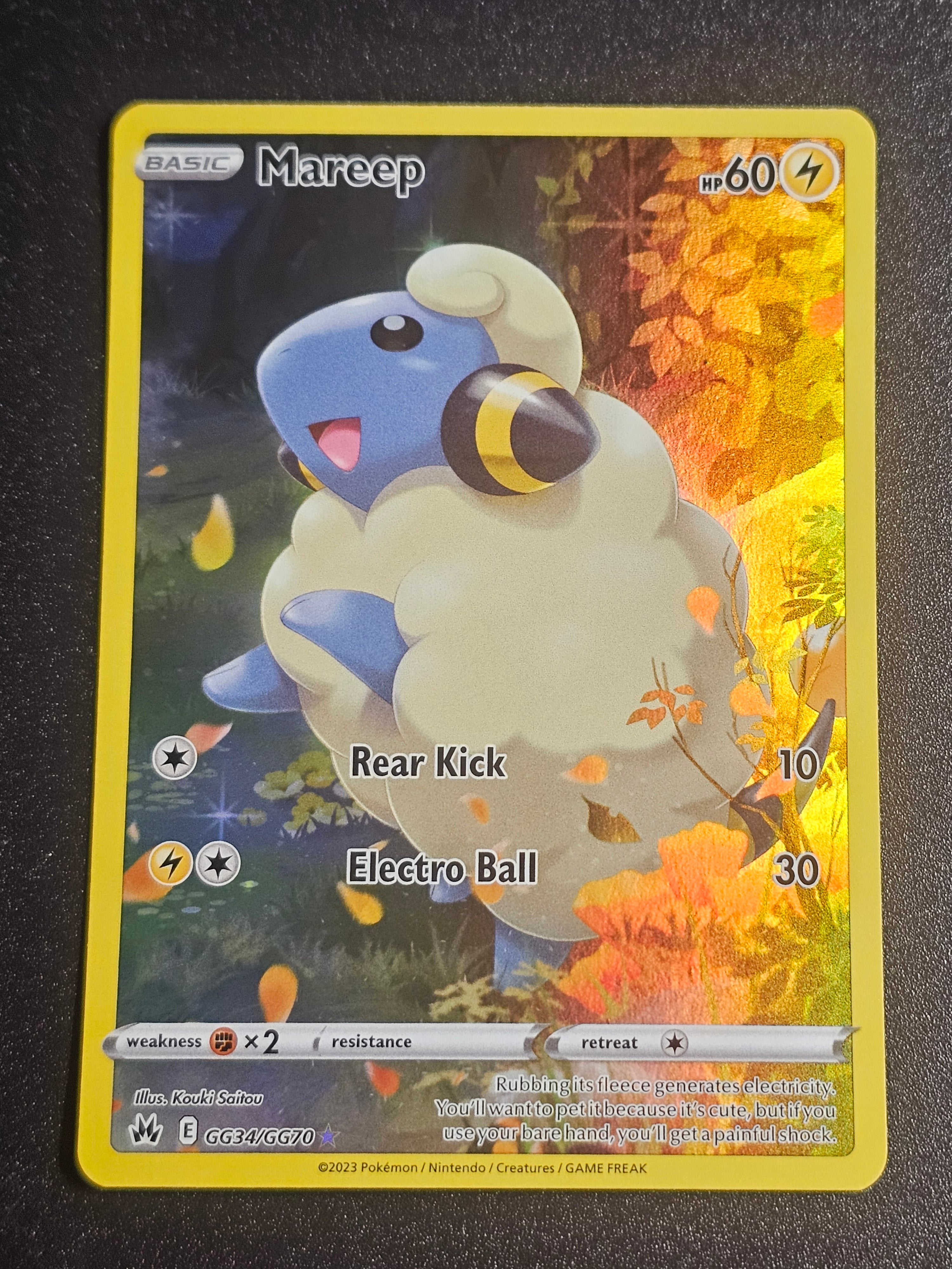 Pokemon TCG - Mareep GG34/GG70 Crown Zenith