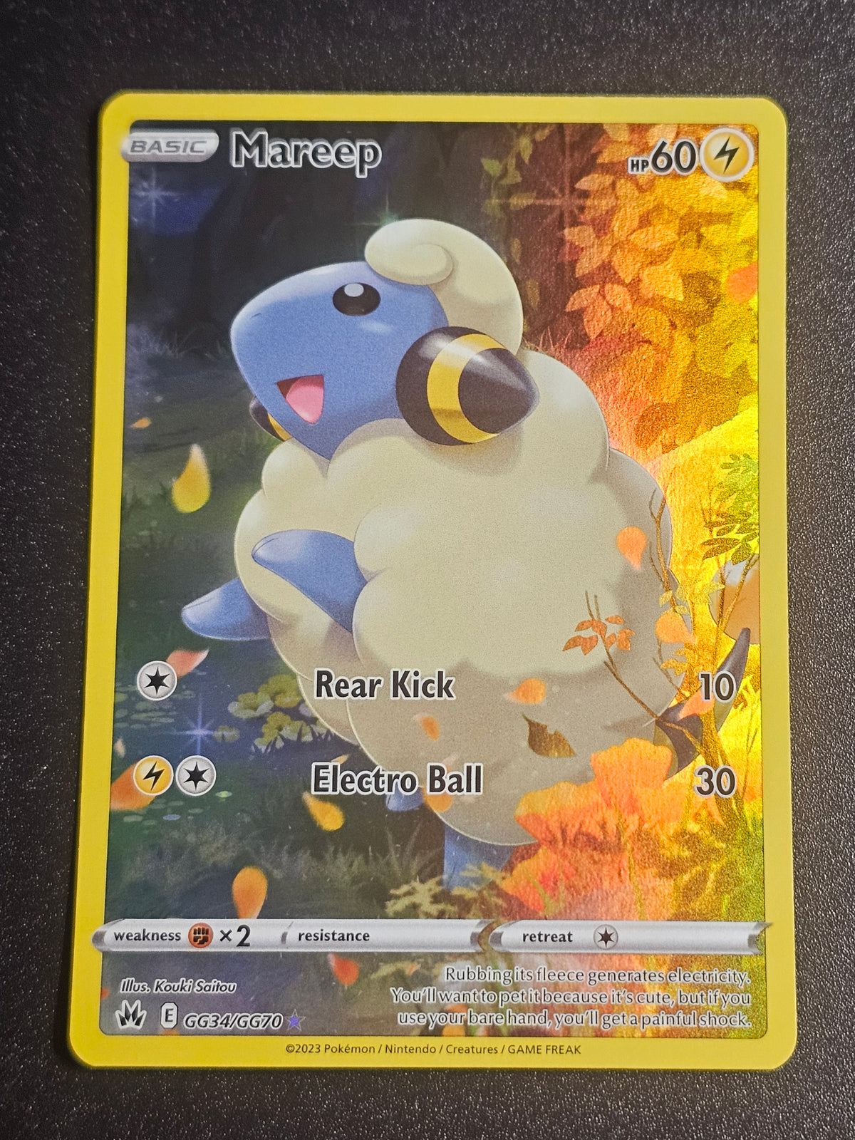 Pokemon TCG - Mareep GG34/GG70 Crown Zenith