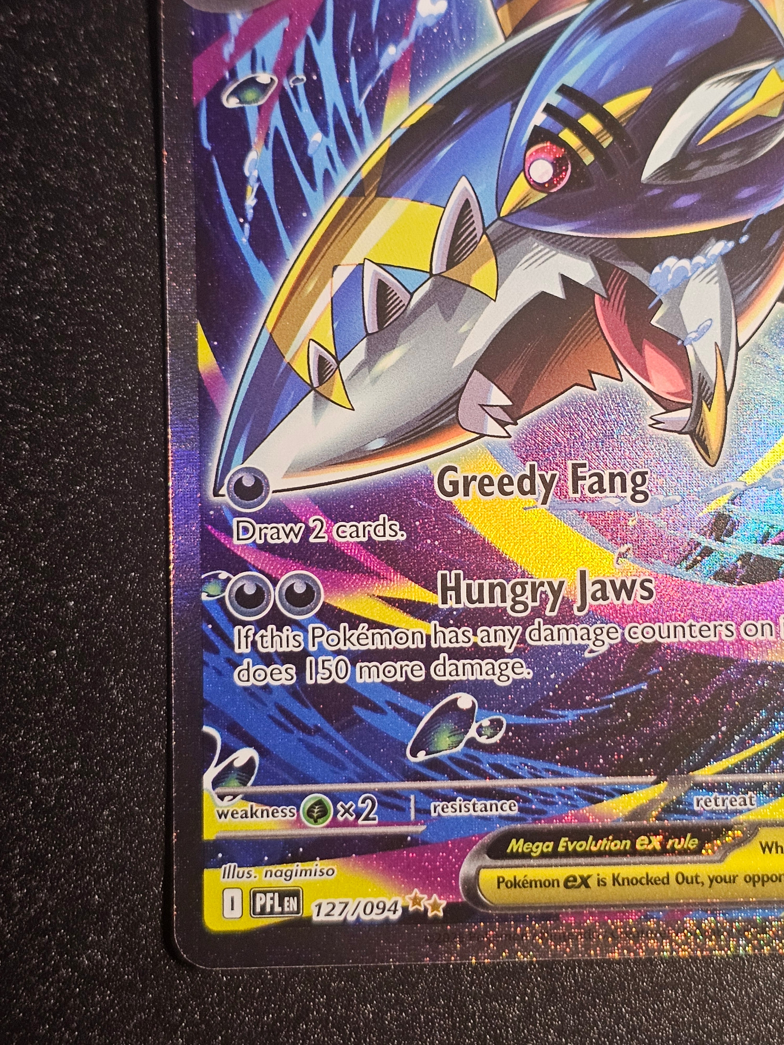 Pokemon TCG - Mega Sharpedo EX 127/094 Phantasmal Flames