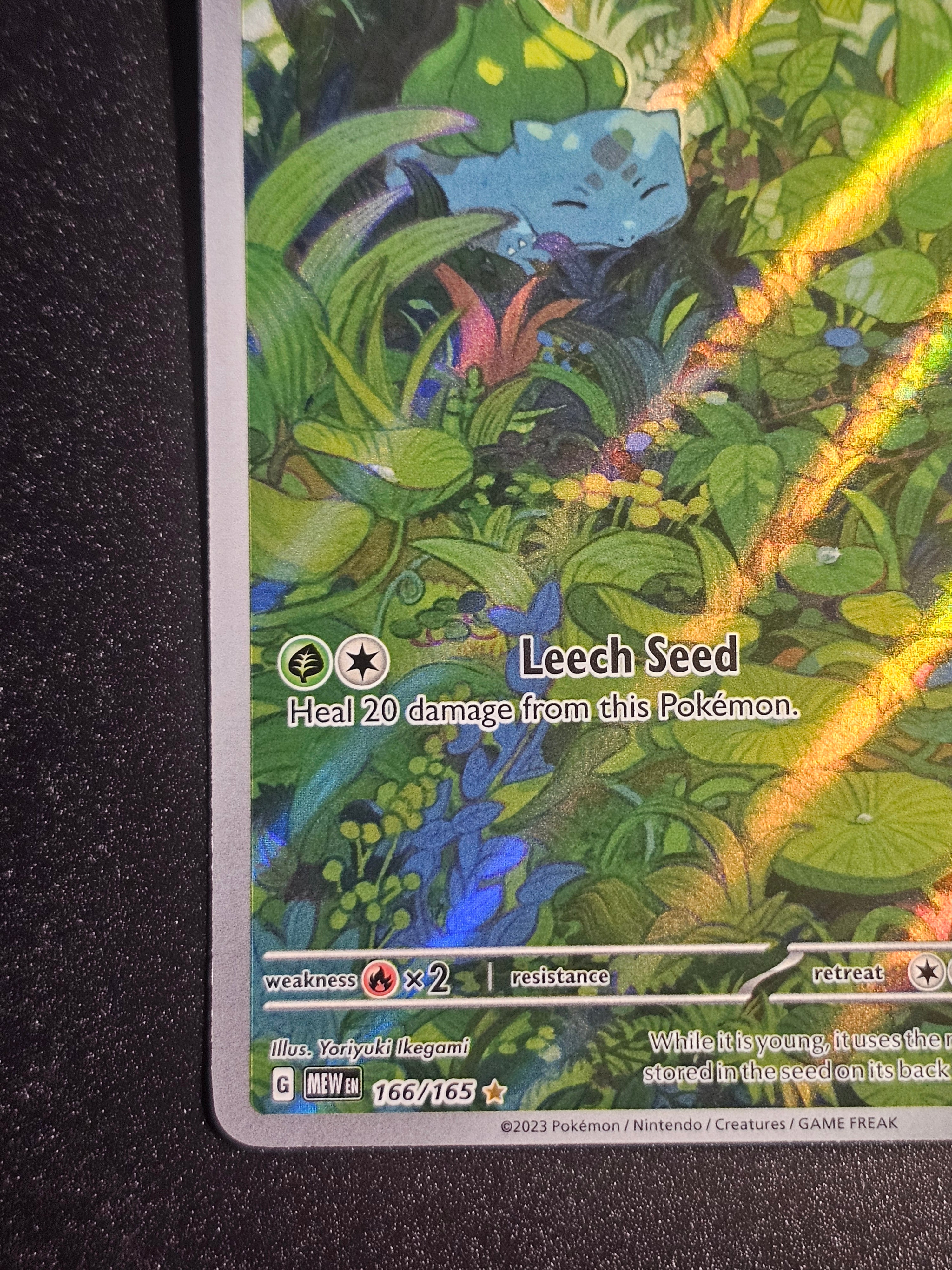 Pokemon TCG - Bulbasaur 166/165 Scarlet & Violet 151