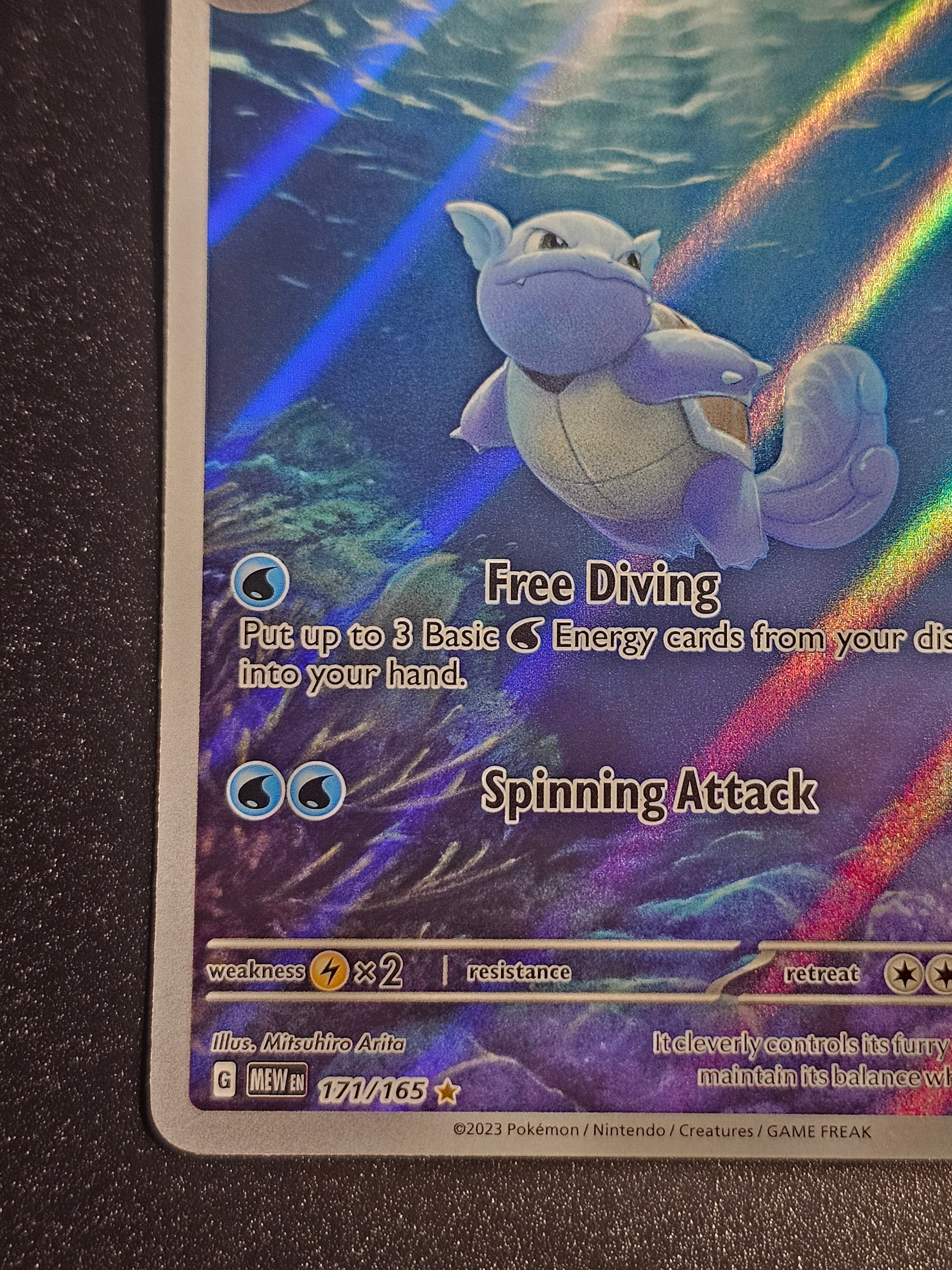 Pokemon TCG - Wartortle 171/165 Scarlet & Violet 151