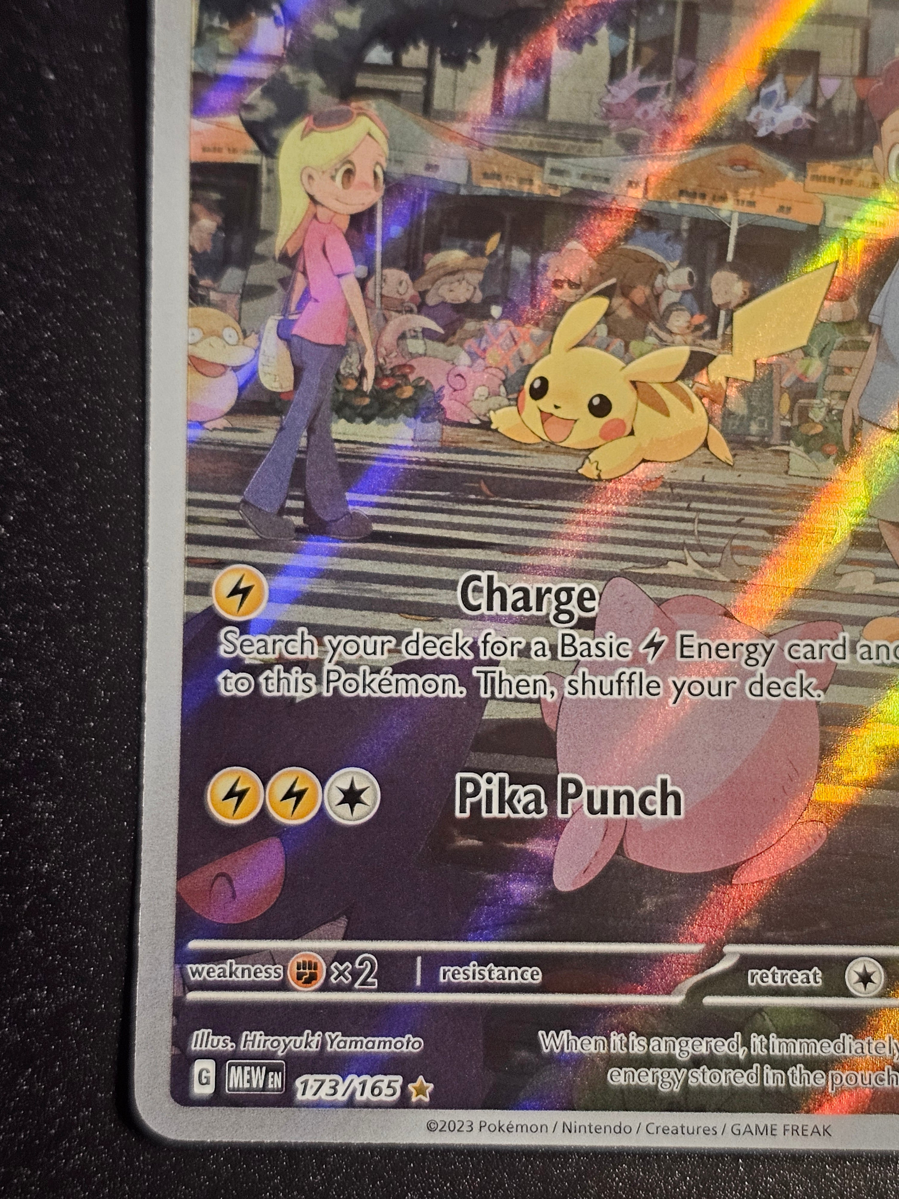 Pokemon TCG - Pikachu 173/165 Scarlet & Violet 151