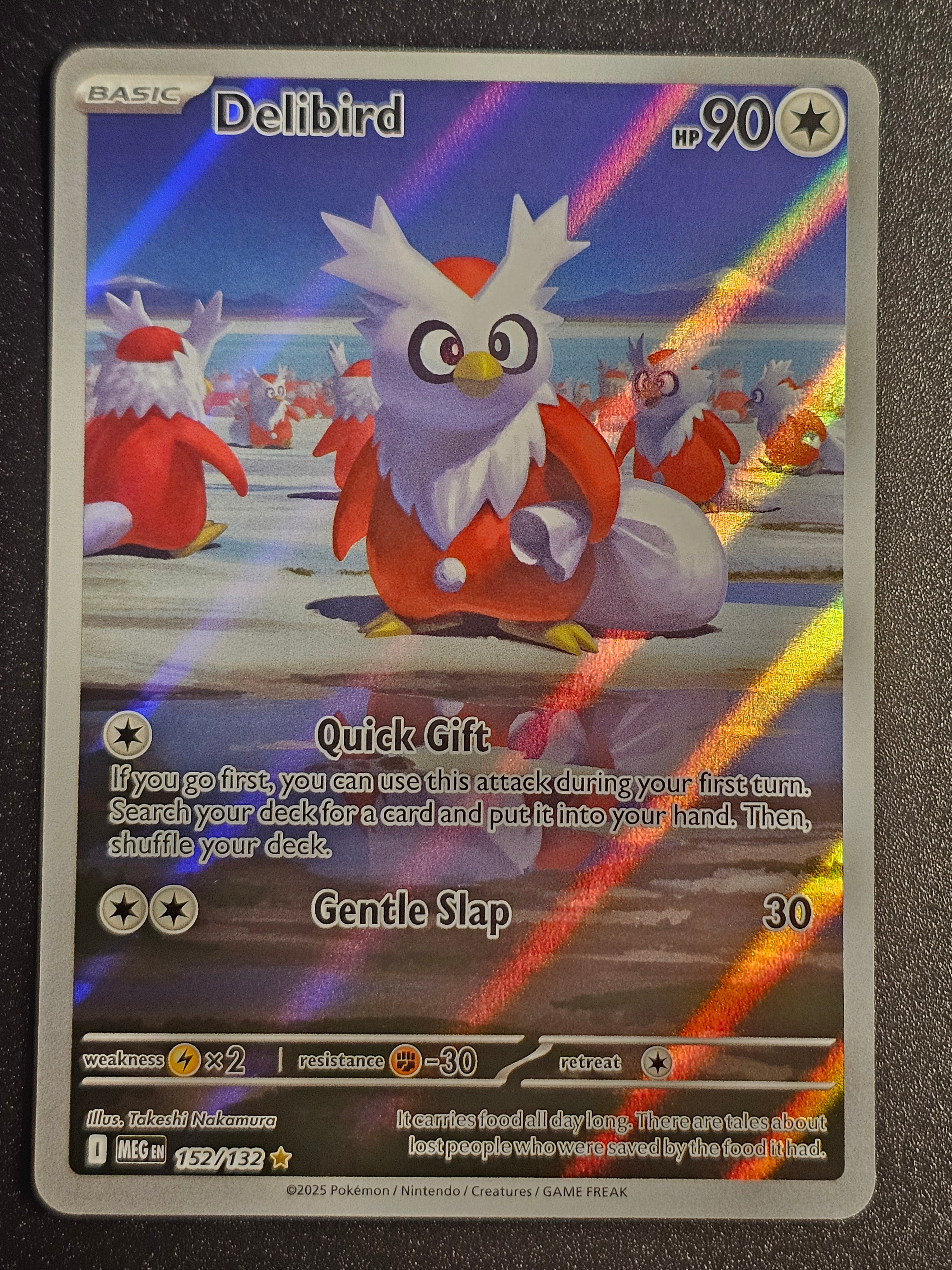 Pokemon TCG - Delibird 152/132 Mega Evolution